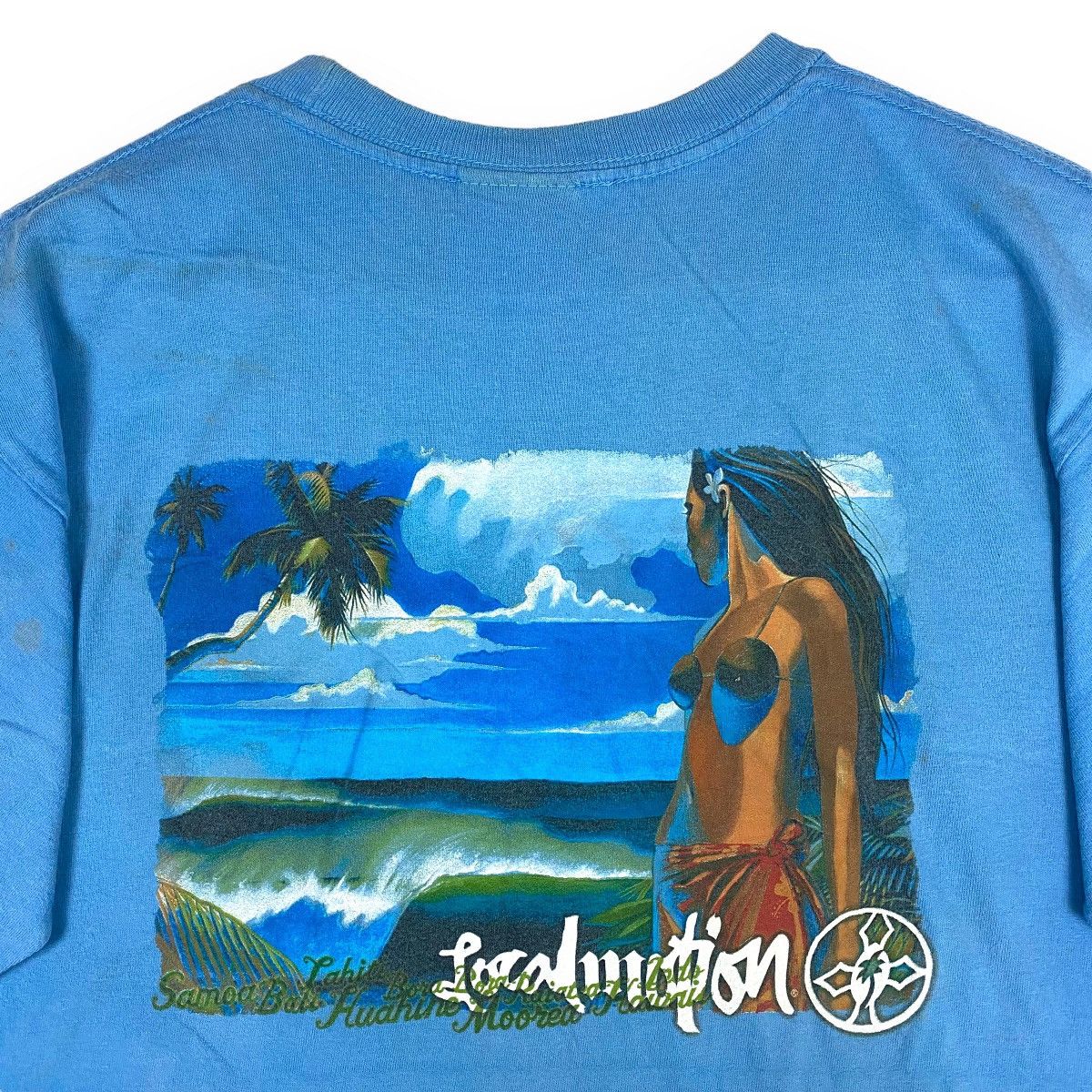 Other VINTAGE 00's LOCAL MOTION MADE IN ALOHA FADED SURF TEE Size US M / EU 48-50 / 2 - 4 Thumbnail