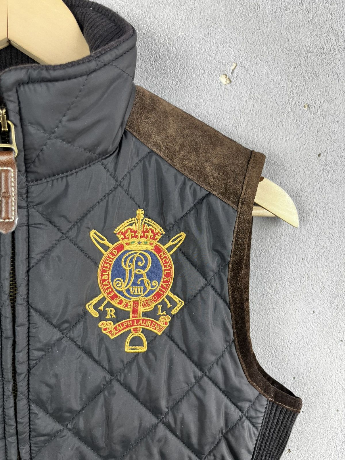 Polo Ralph Lauren Polo Ralph Lauren vest leather vintage Size S / US 4 / IT 40 - 2 Thumbnail