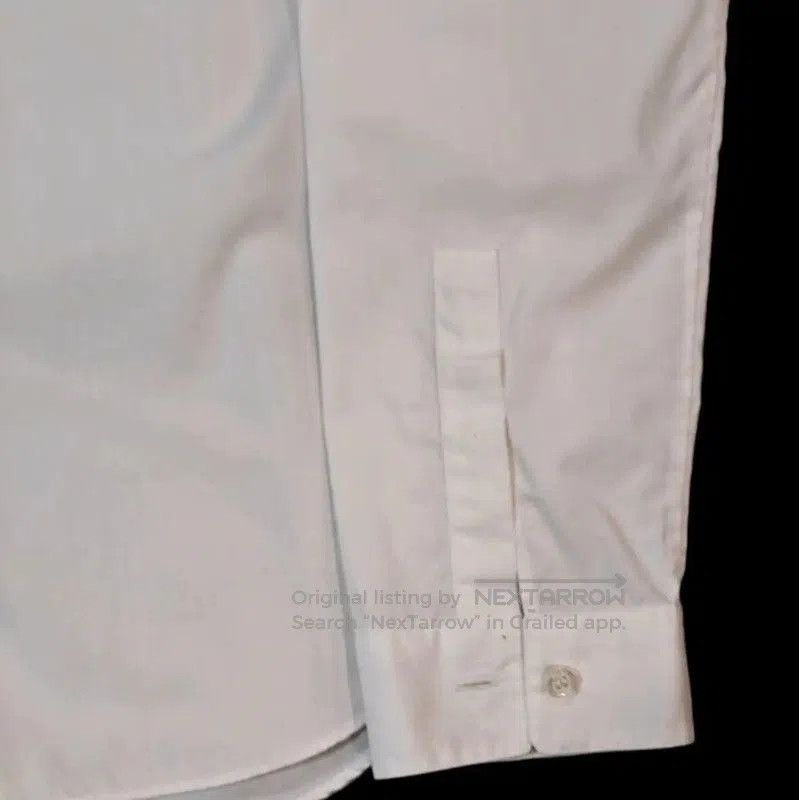 Dior Dior Long Sleeve White Cotton Blouse . Size L / US 10 / IT 46 - 5 Thumbnail