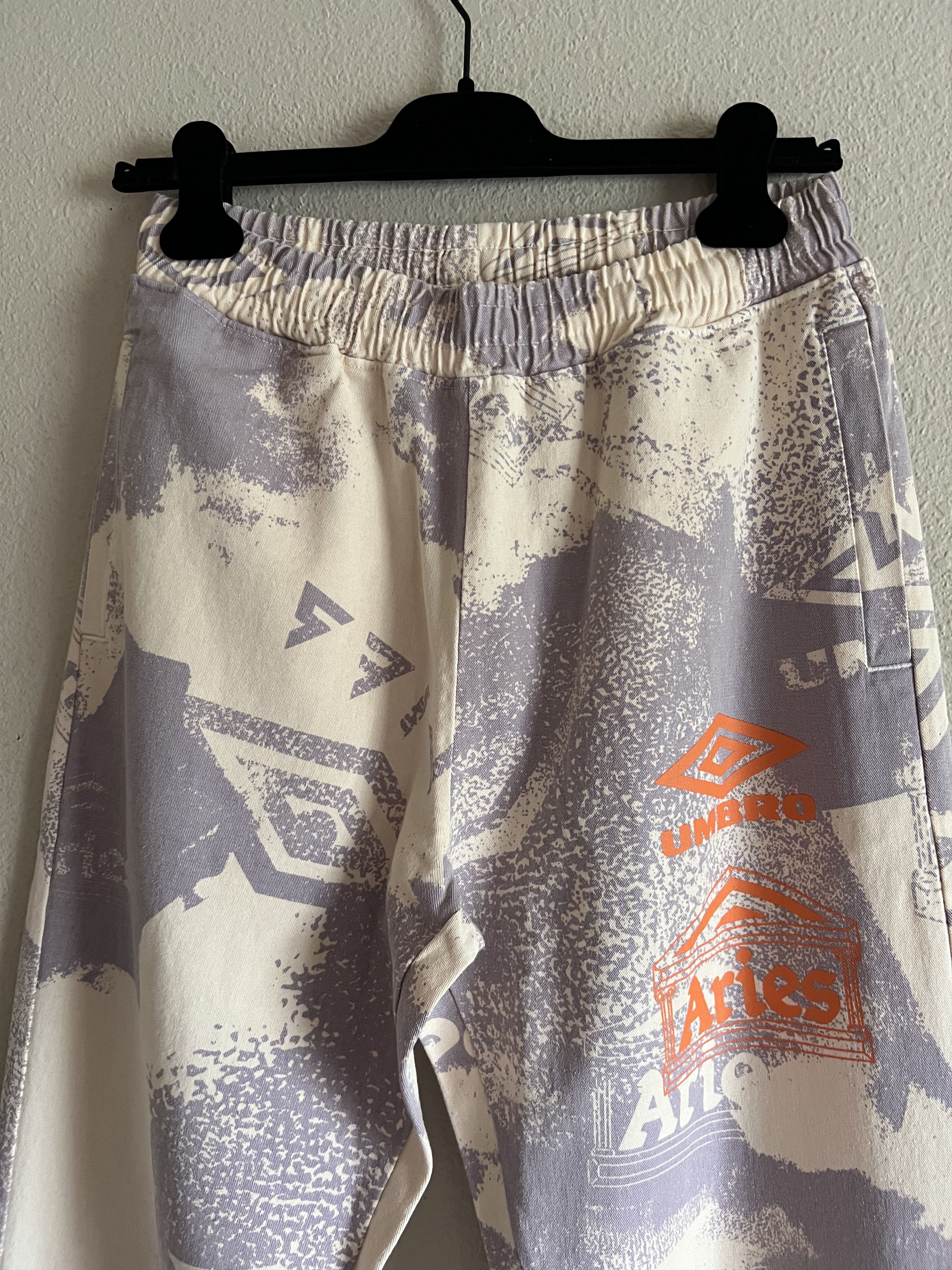 Aries Aries Umbro Pro 64 Cotton Drill Pants in Cream Size US 30 / EU 46 - 2 Thumbnail