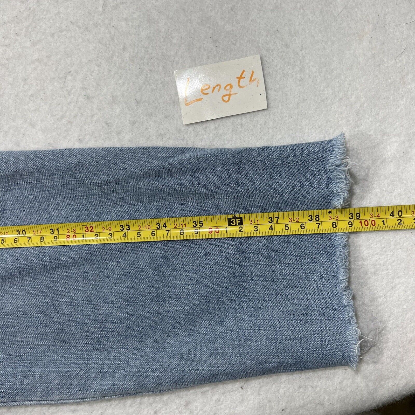 Gloria Vanderbilt Gloria Vanderbilt Amanda 2.0 Light Blue Denim Jeans Raw Hem Size 30" / US 8 / IT 44 - 9 Thumbnail