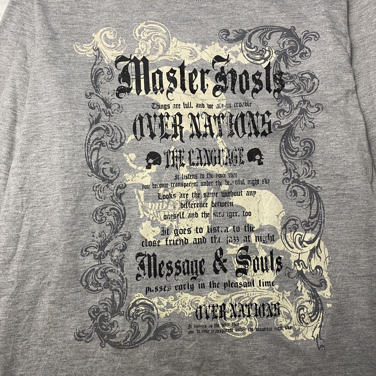 Hysteric Glamour × If Six Was Nine × Japanese Brand Beans House Poem Tribal Longsleeve Size US M / EU 48-50 / 2 - 3 Thumbnail