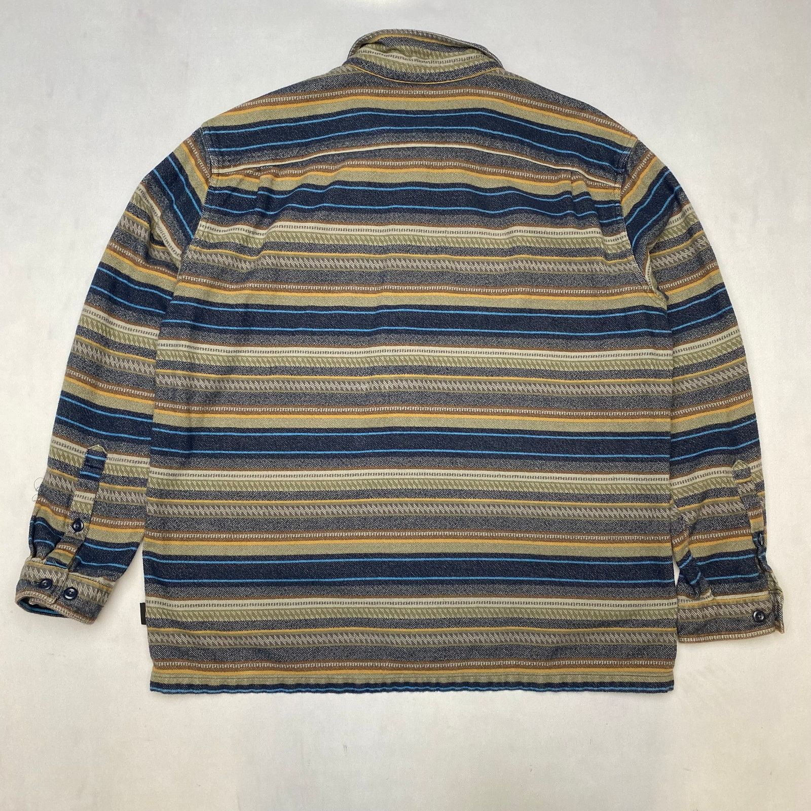 Patagonia Patagonia Long Sleeved Fjord Flannel Button Up Shirt XL Size US XL / EU 56 / 4 - 3 Thumbnail