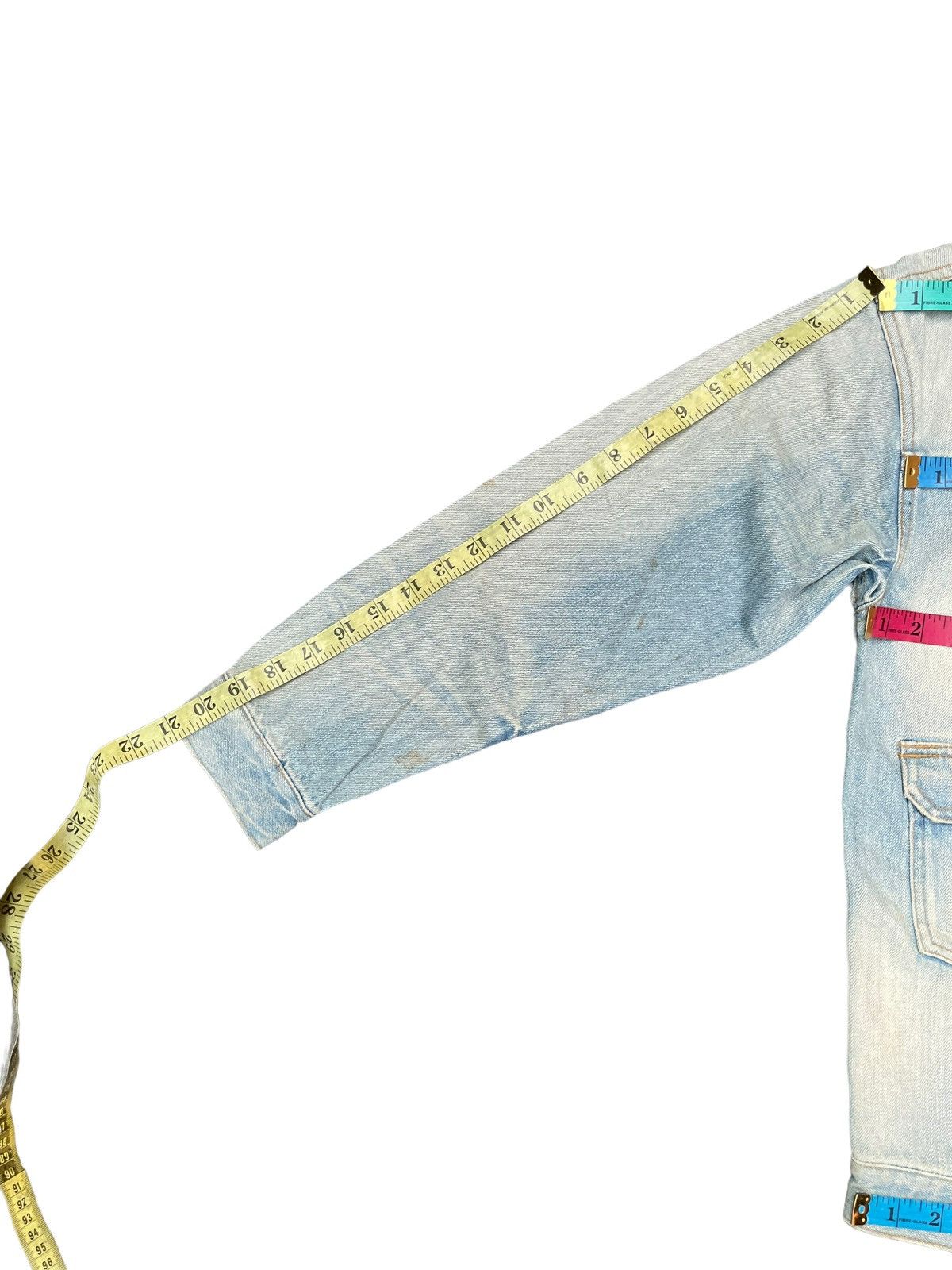 Designer Snidel Type II Faded Denim Jacket Size M / US 6-8 / IT 42-44 - 11 Thumbnail