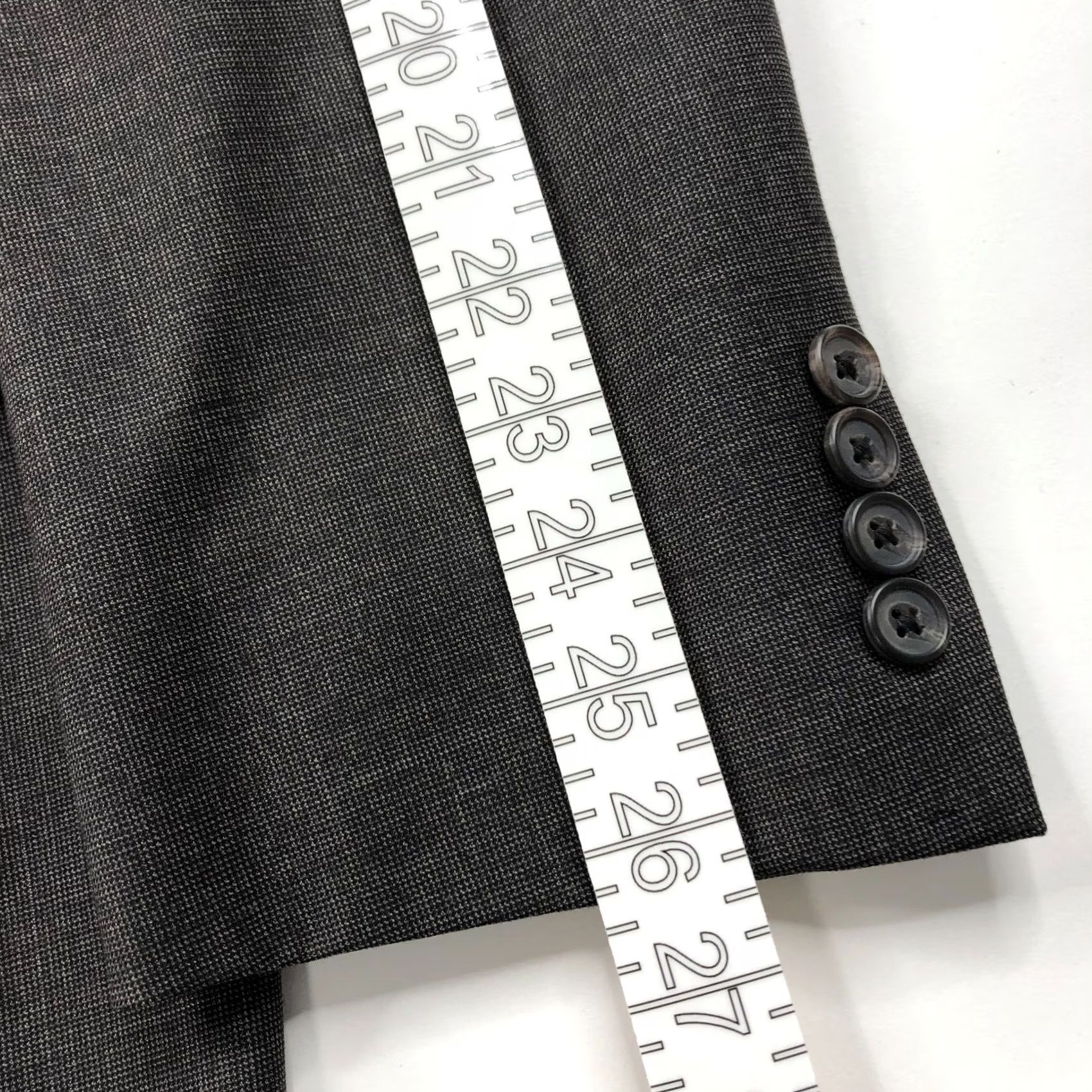 Ralph Lauren Lauren Ralph Lauren Green Label 44L LONG 100% Wool Sport Coat Jacket Gray Black Size US S / EU 44-46 / 1 - 6 Thumbnail
