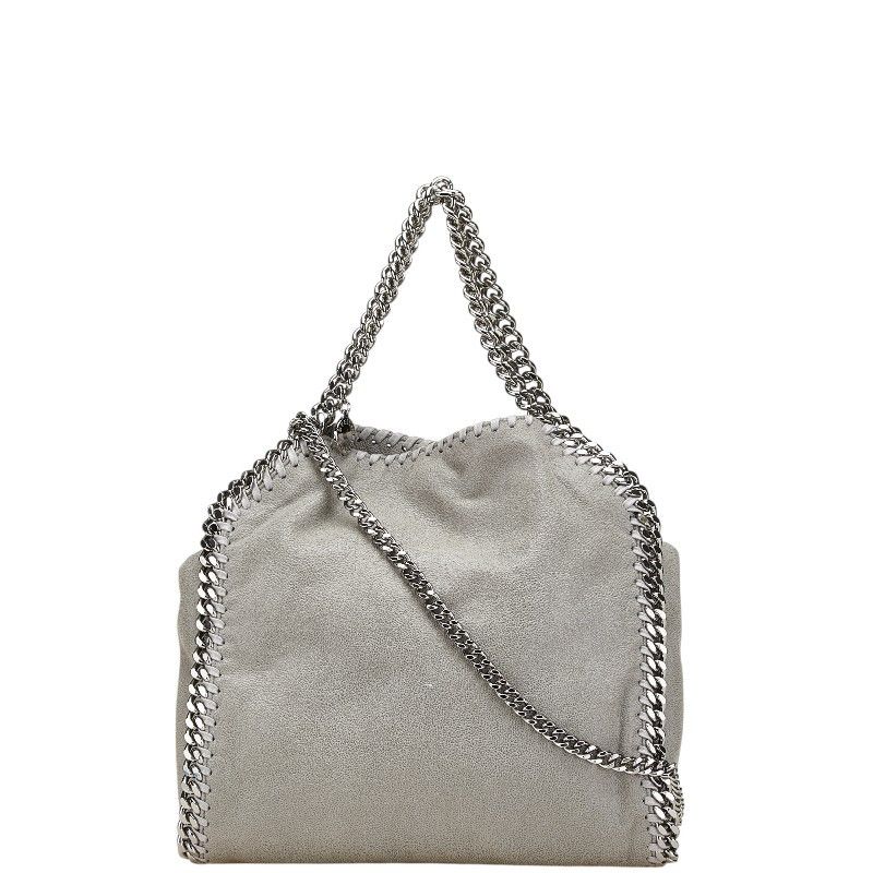 Stella Mccartney Stella Mccartney Falabella Mini Polyester 2Way Bag Others Shoulder Bag 371223 W9132 in Grey, Women's