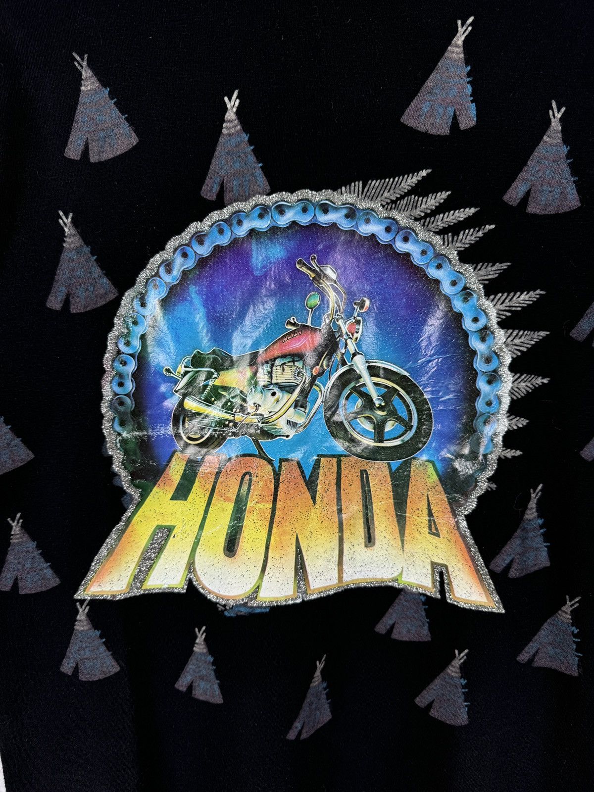 Honda × Vintage Honda vintage 80s rare motorcycle racing tee shirt Size US S / EU 44-46 / 1 - 3 Thumbnail