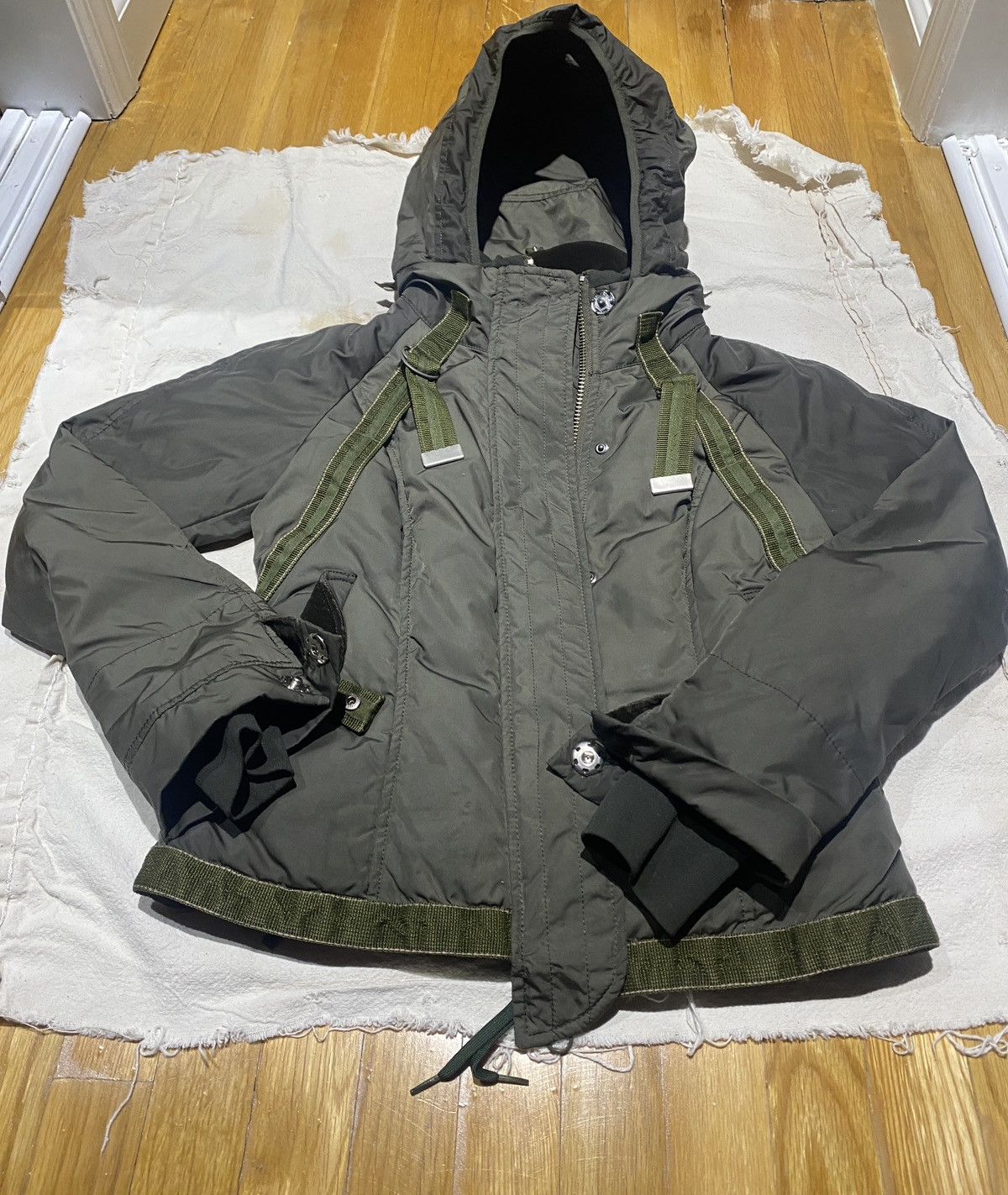 Marithe + Francois Girbaud Marithe Francois Girbaud military parachute down jacket Size US S / EU 44-46 / 1 - 9 Thumbnail