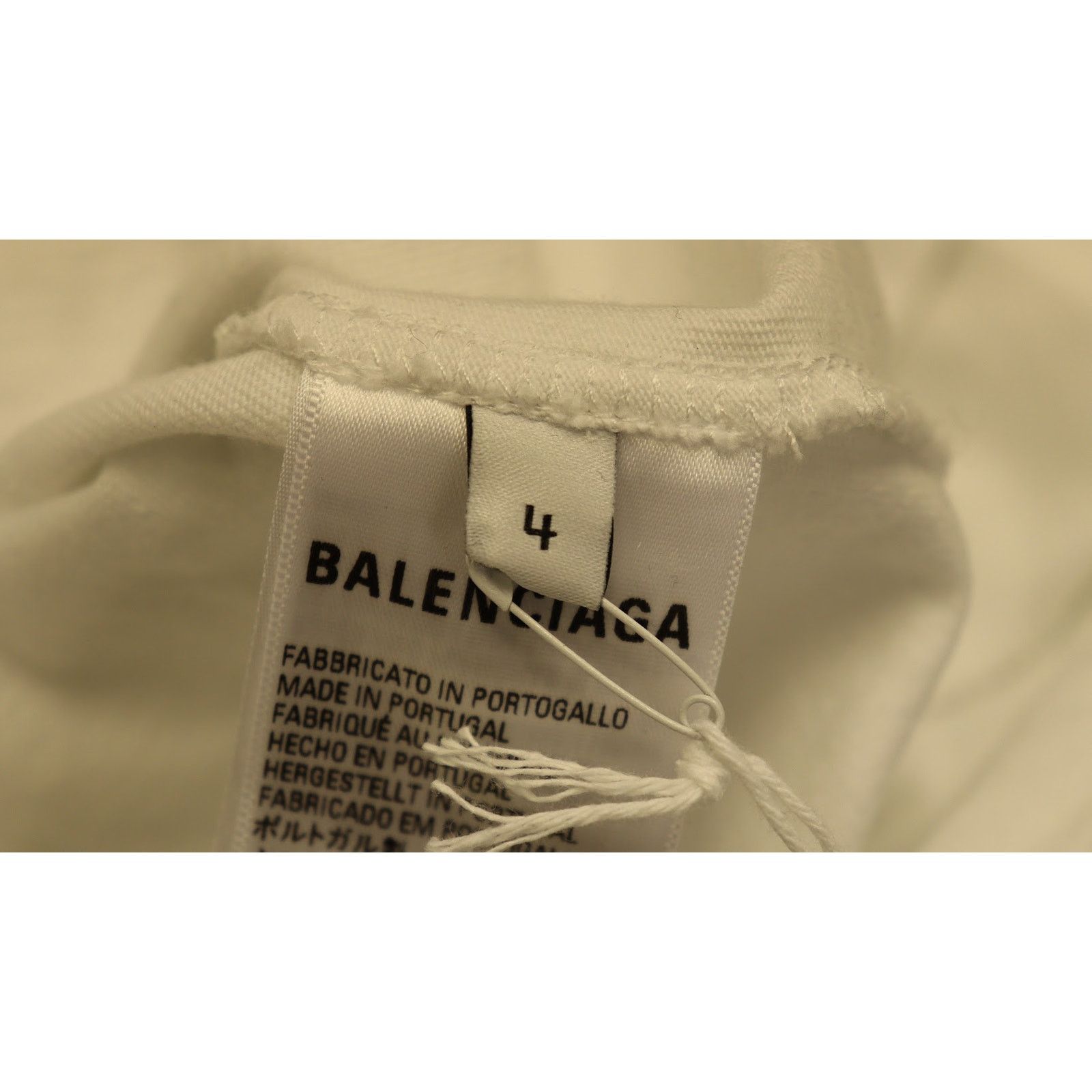 Adidas × Balenciaga o1rshd1 Long Sleeve T-Shirt in White Size US XL / EU 56 / 4 - 8 Thumbnail