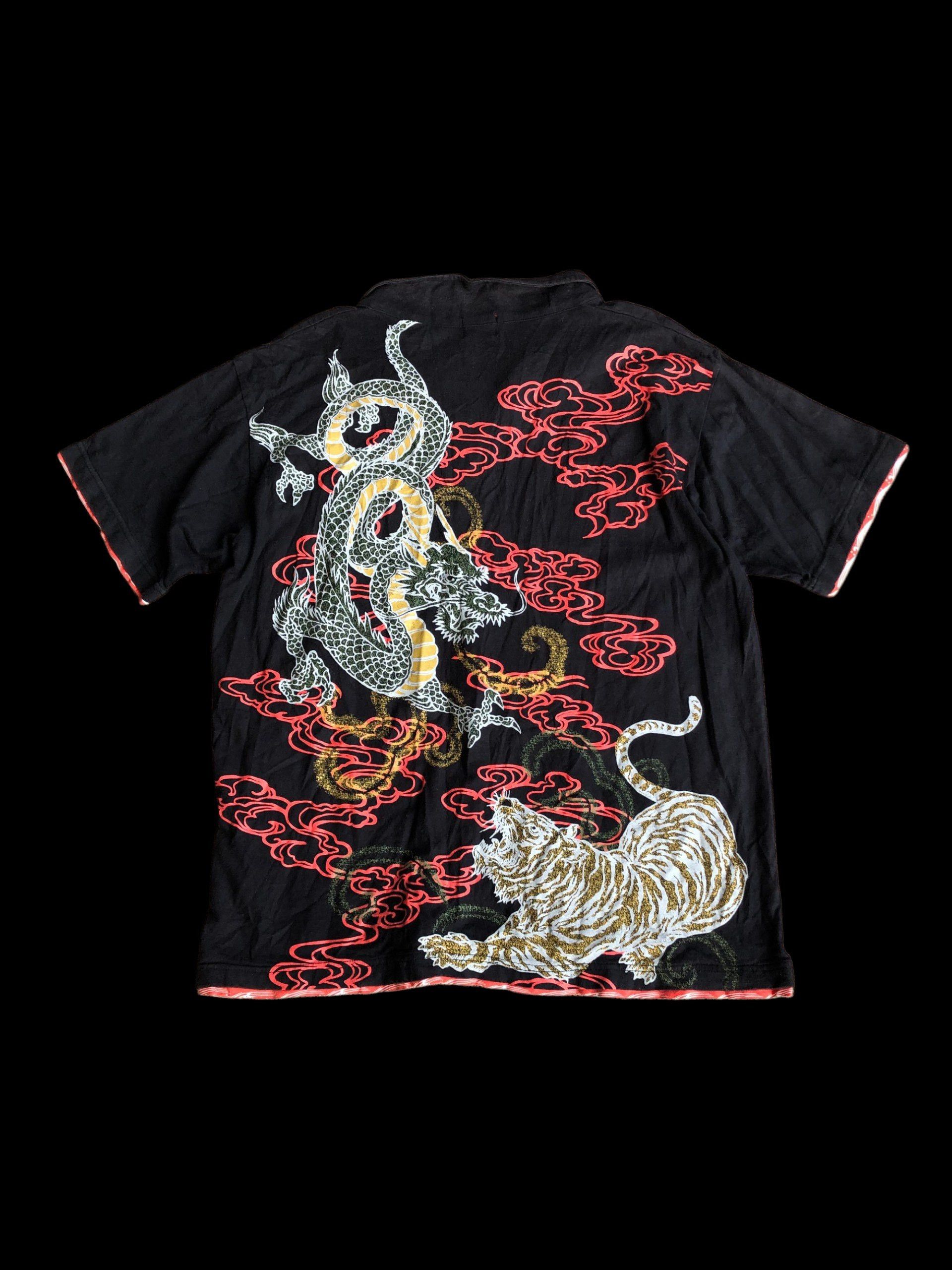 If Six Was Nine 2000s Double Layer Sukajan Vkei Style Y2k Japanese Size US L / EU 52-54 / 3 - 1 Thumbnail
