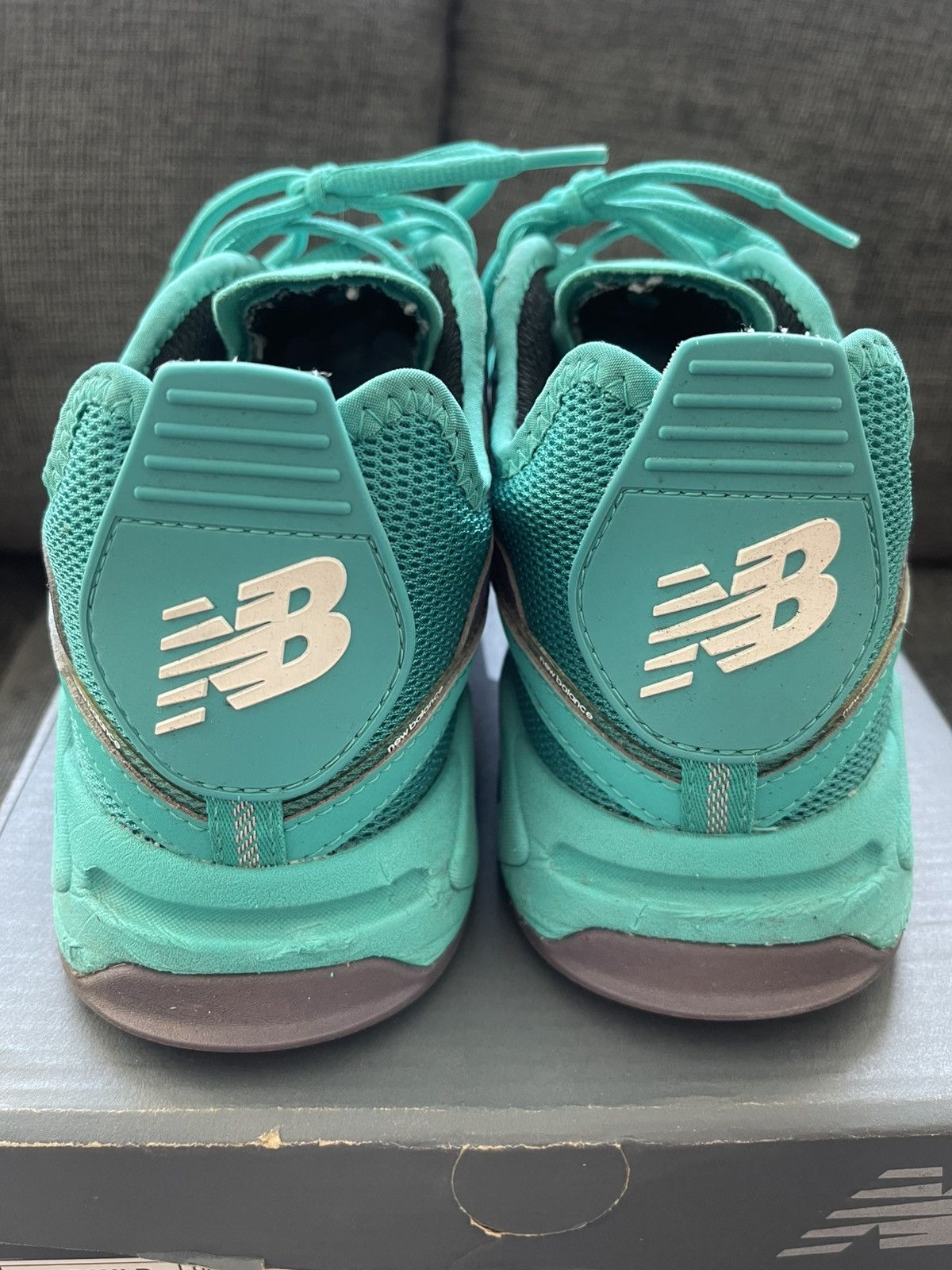 New Balance New Balance X-Racer Turquoise Size US 11 / EU 44 - 3 Thumbnail