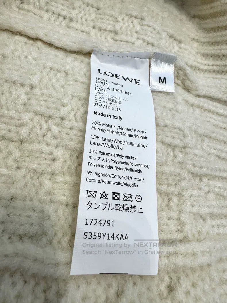 Loewe Loewe Twisted knit cardigan Size M / US 6-8 / IT 42-44 - 3 Thumbnail