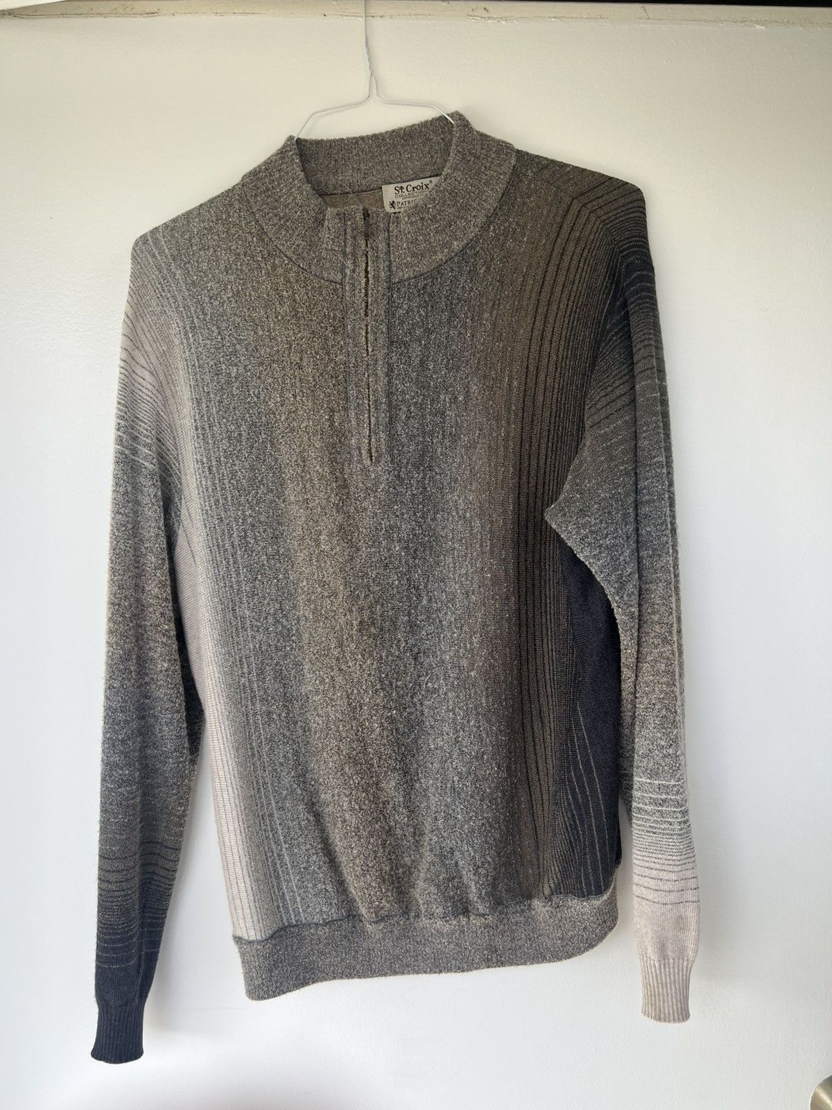 St. Croix St. croix 1/4 zip Knit Pullover Size US L / EU 52-54 / 3 - 1 Thumbnail