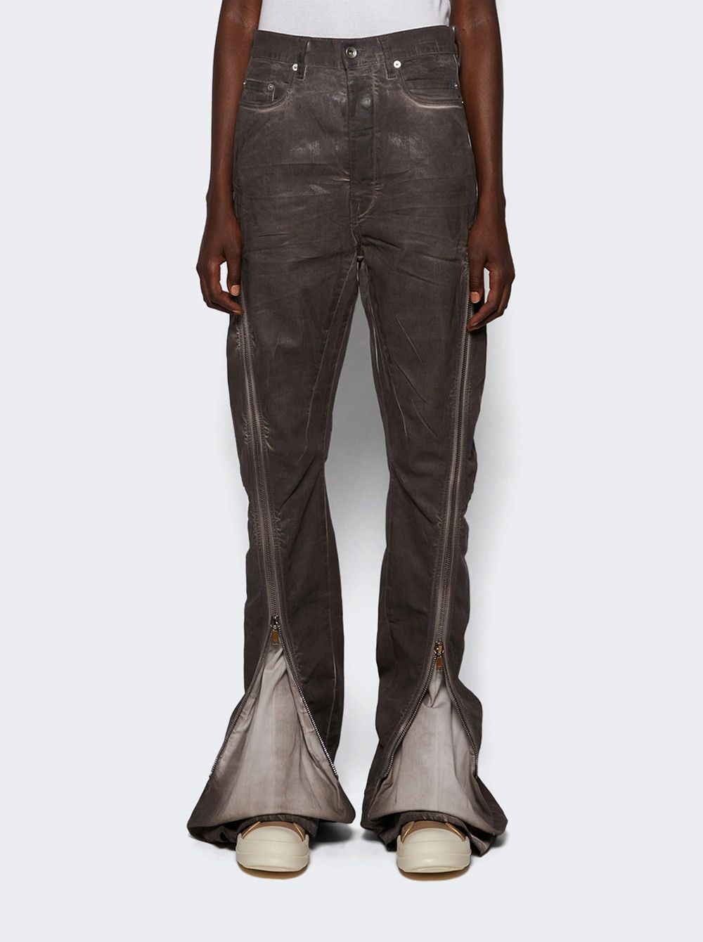 Rick Owens o1mle0426 Bolan Banana Denim Pants in Gray Size 30" / US 8 / IT 44 - 2 Thumbnail