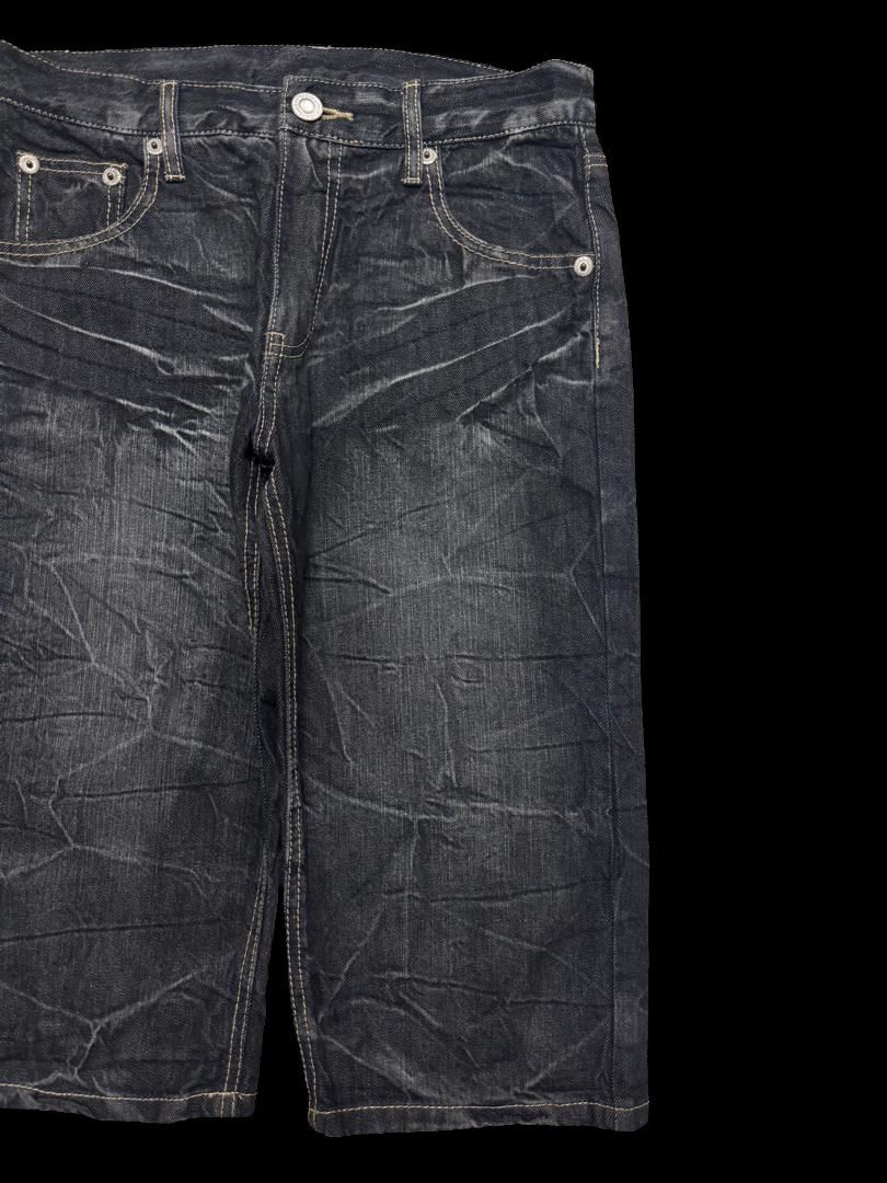 Designer Vintage Japanese Short Jeans Mudwash Streetwear Style Rare Size US 30 / EU 46 - 4 Thumbnail