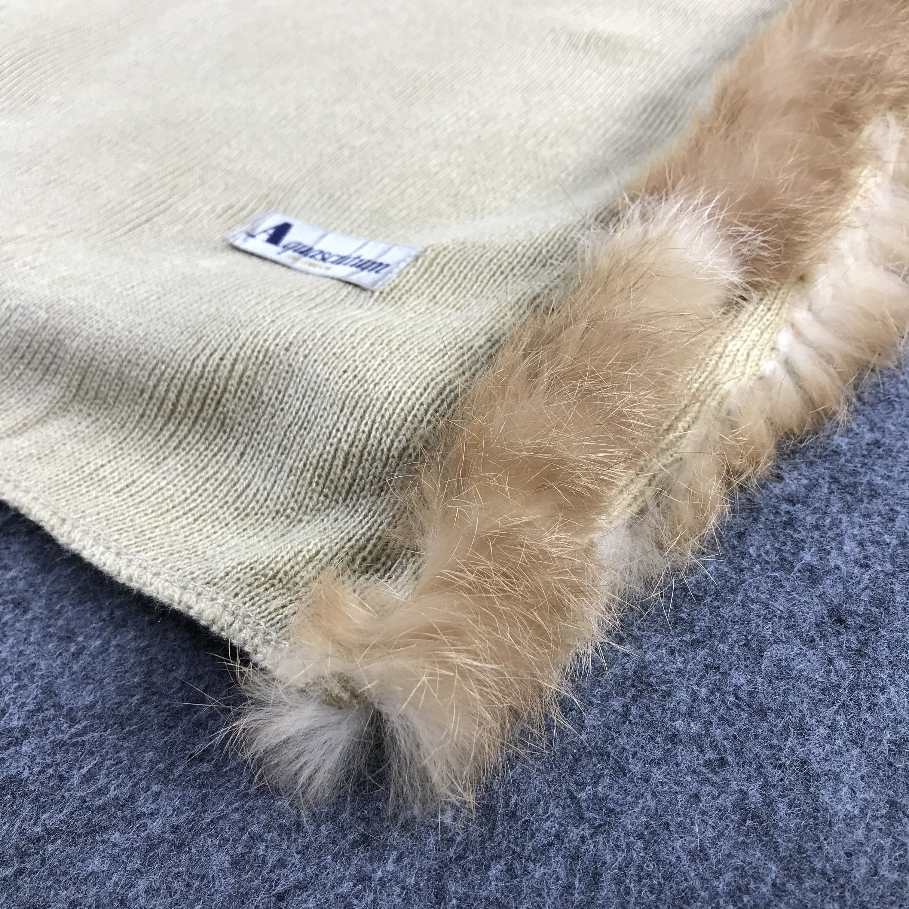 Aquascutum Aquascutum Wool Angora Scarf Muffler V578 Size ONE SIZE - 4 Thumbnail