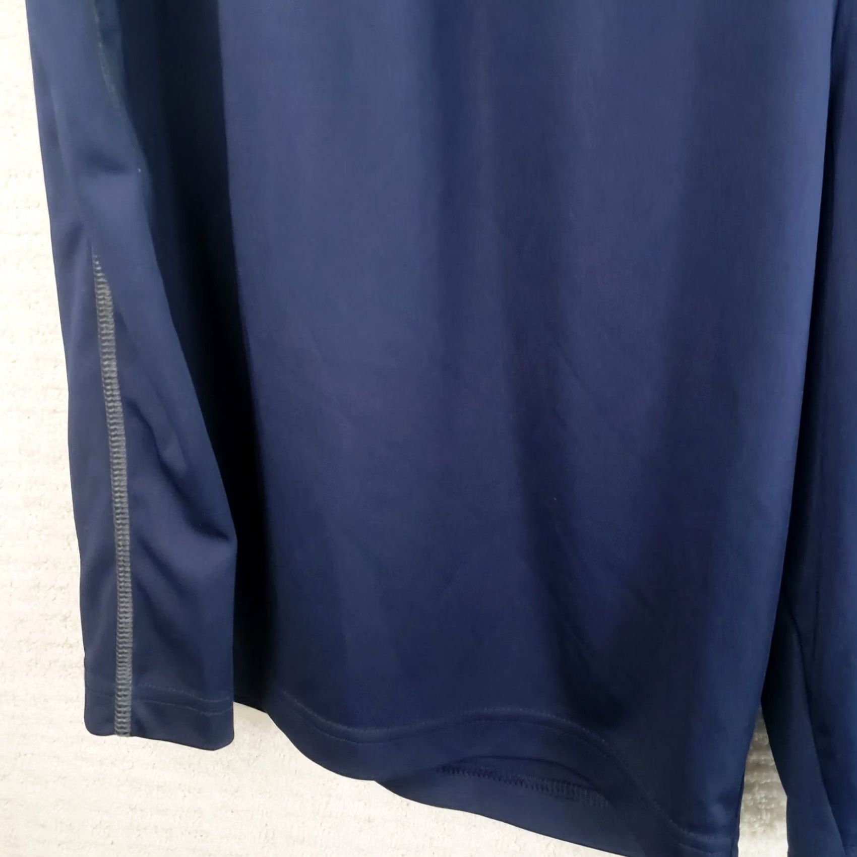 Vintage SB Tech Big & Tall Cool Play Athletic Shorts Men 3XL Navy Blue Elastic Waist New Size US 39 - 3 Thumbnail