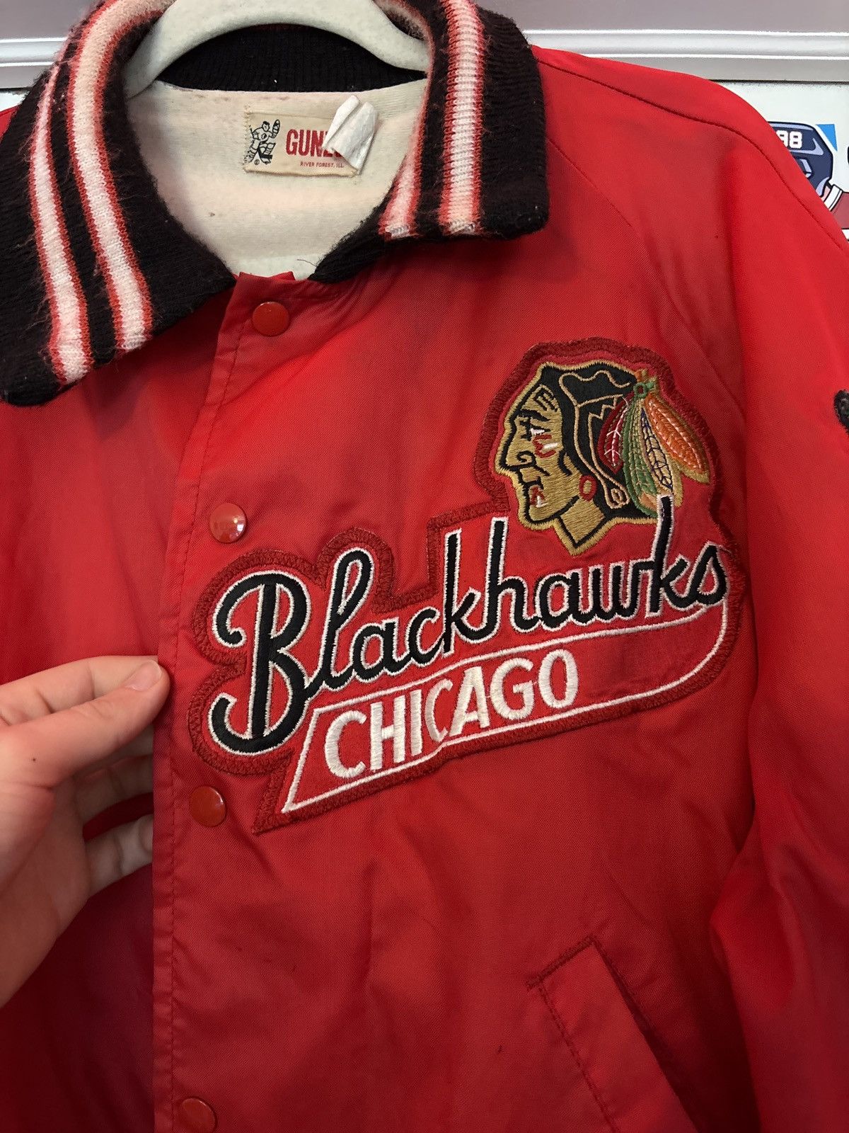 Other Vintage Chicago Blackhawks Jacket 50’s-60’s Size US XL / EU 56 / 4 - 2 Thumbnail