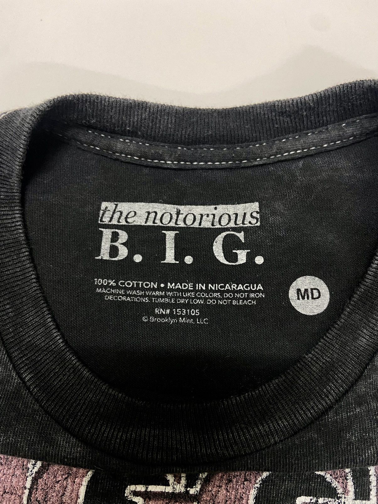 Rap Tees NOTORIOUS BIG RAPTEES Size US S / EU 44-46 / 1 - 9 Thumbnail