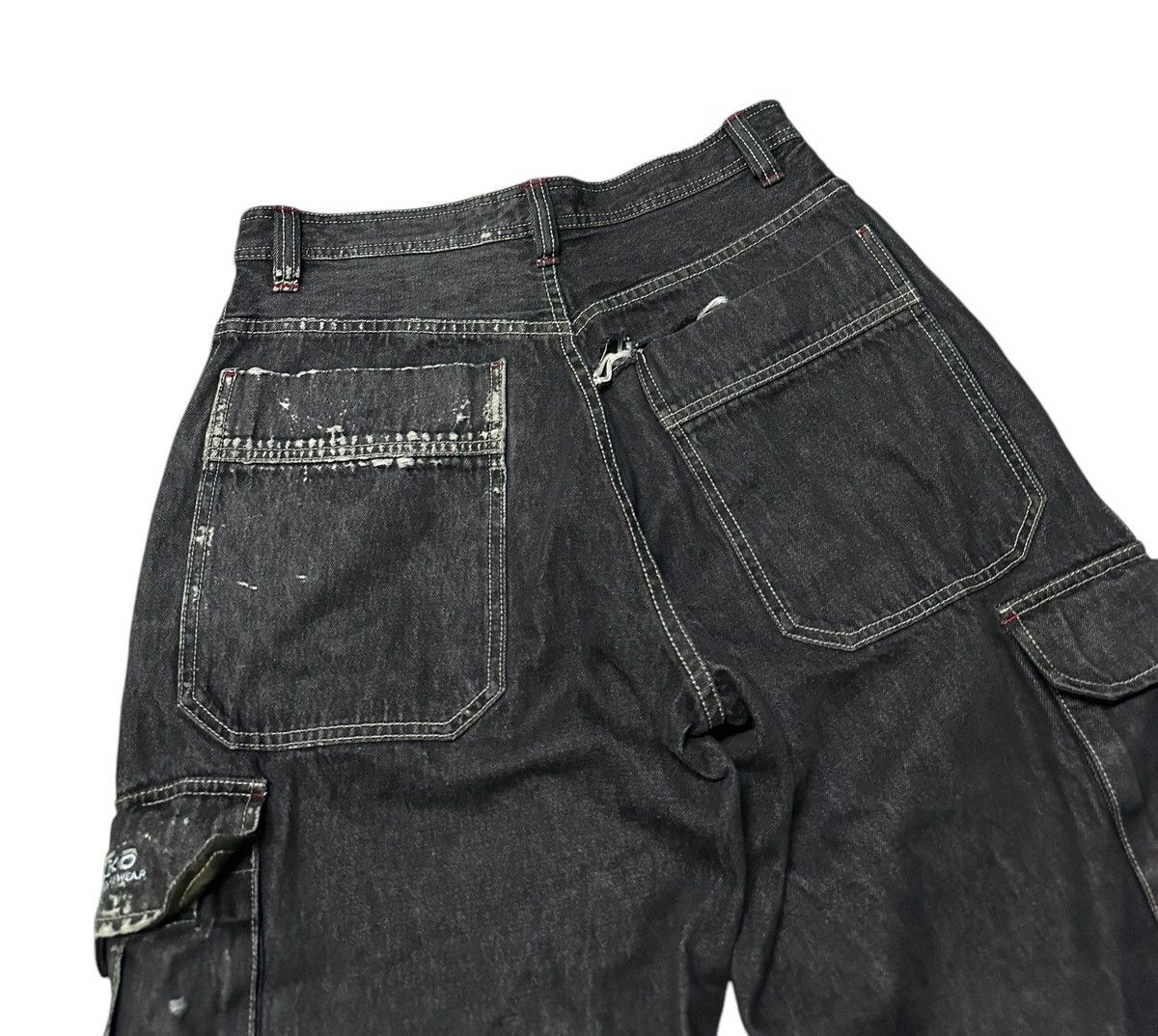 Japanese Brand × Vintage Vintage Piko cargo denim pants Size US 30 / EU 46 - 7 Thumbnail