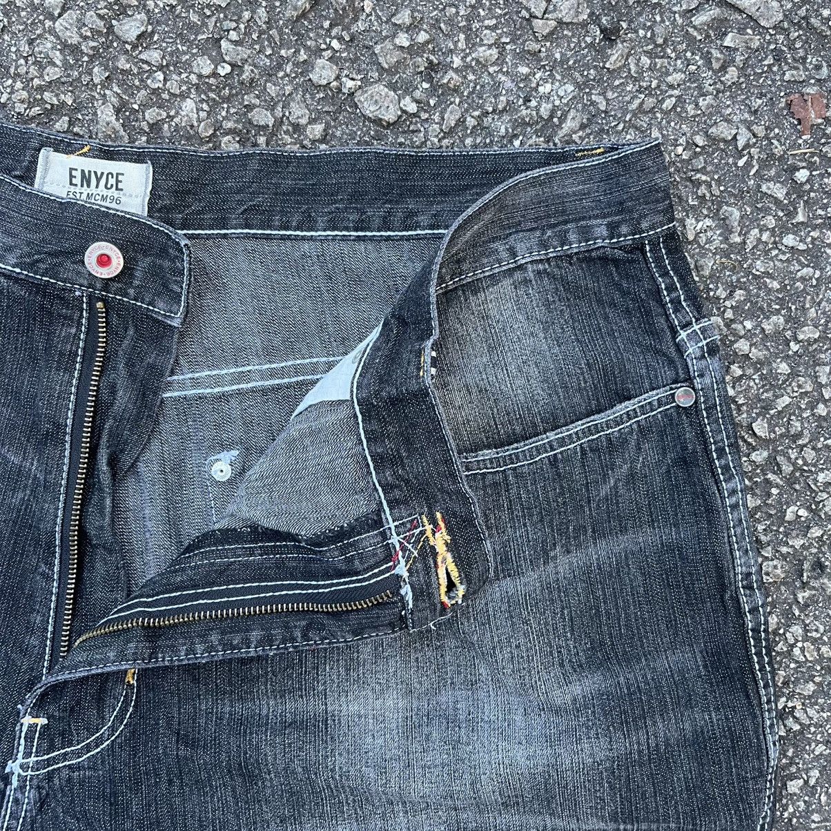 Enyce Y2K Baggy Jeans ENYCE Faded Black Denim Skater Southpole Size US 44 / EU 60 - 7 Thumbnail