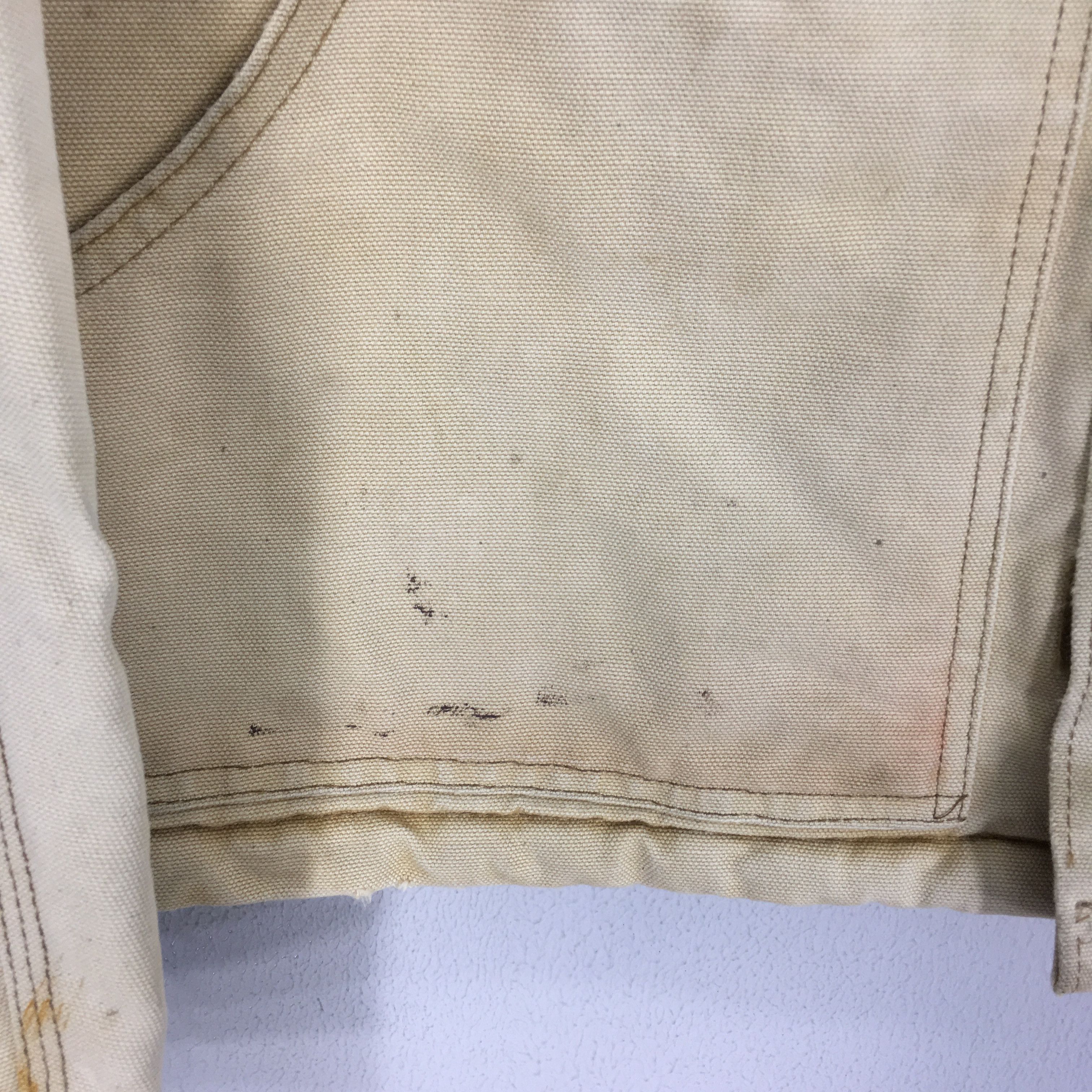 Carhartt Vintage 90's Distressed Carhartt Denim Brown - 1857 Size US L / EU 52-54 / 3 - 7 Thumbnail