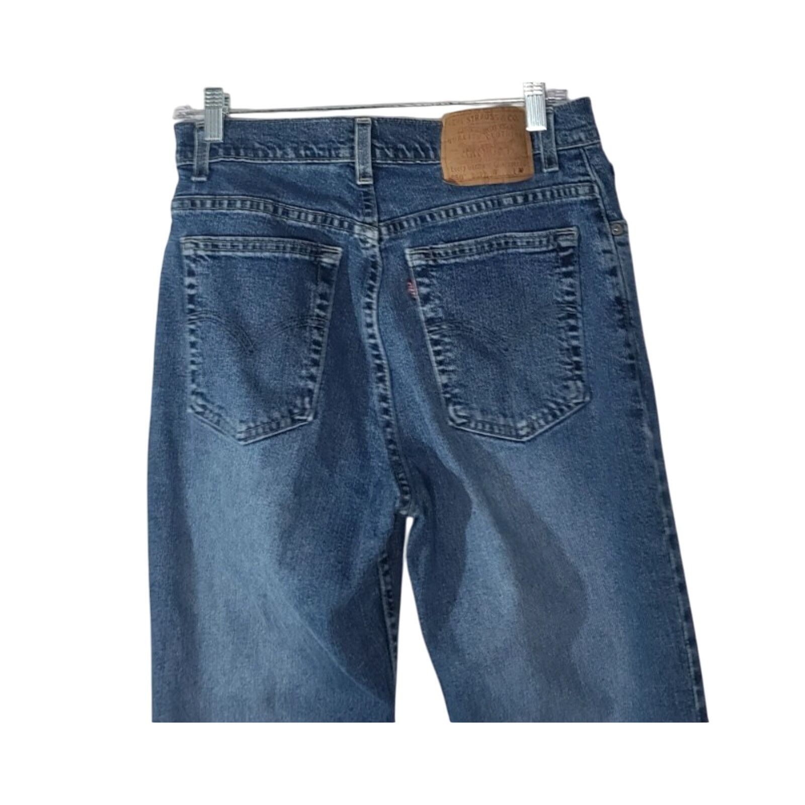Levi's Vintage Levi's 550 90s Womens Relaxed Fit Tapered Jeans 10 Size 32" / US 10 / IT 46 - 4 Thumbnail