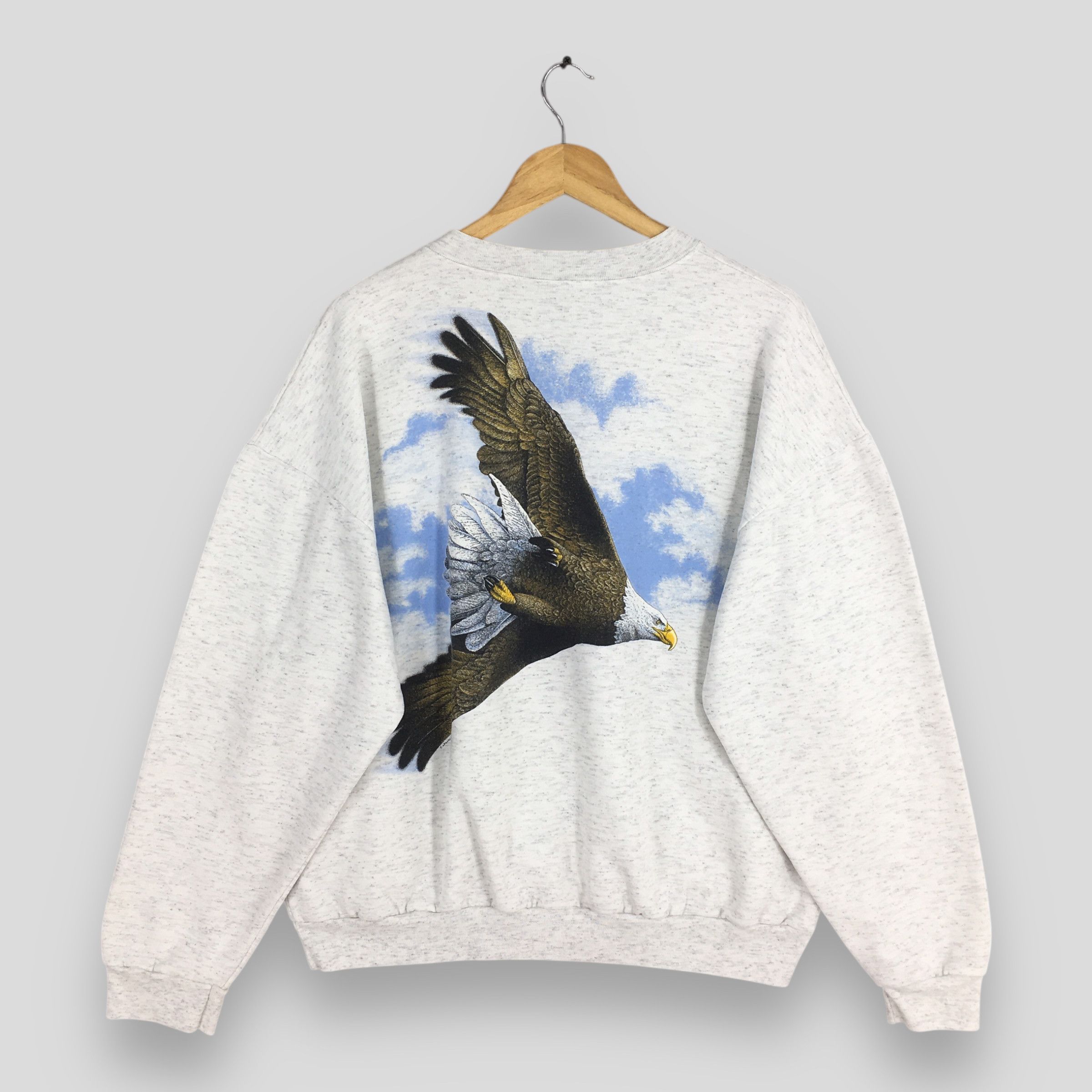 American Eagle Outfitters Vintage Mountain Eagles Bald Sweatshirt XLarge Size US XL / EU 56 / 4 - 7 Thumbnail