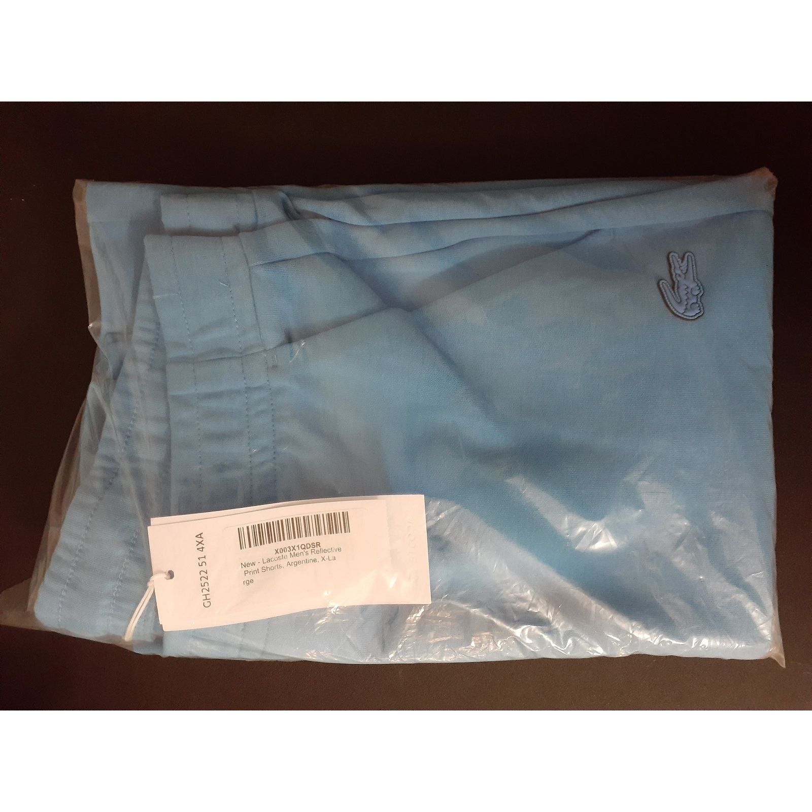 Lacoste Lacoste Men's Graphic Shorts Argentine XL Size US 35 - 2 Thumbnail