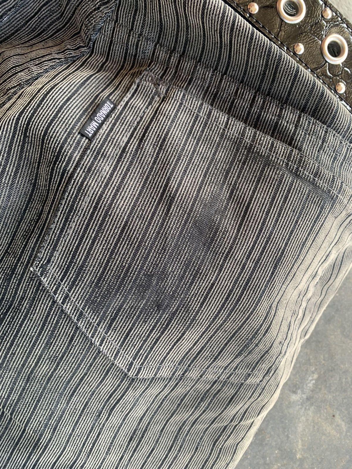 Tornado Mart VINTAGE TORNADO MART STRIPED FLARE PANTS Size US 32 / EU 48 - 13 Thumbnail