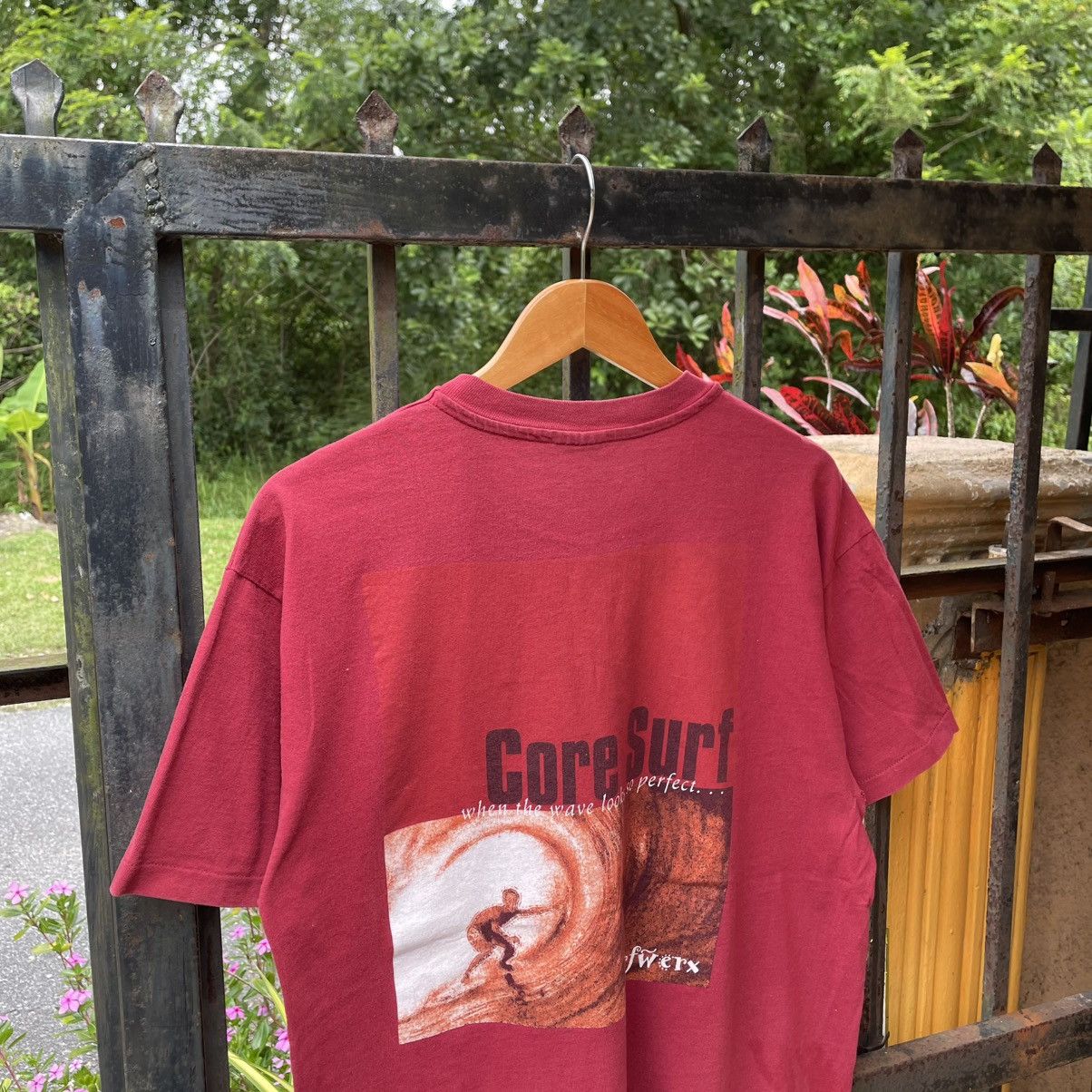 Other 🔥Vintage 90s Surfwex Core Surf Big Air Waves Graphic Tee Size US L / EU 52-54 / 3 - 5 Thumbnail