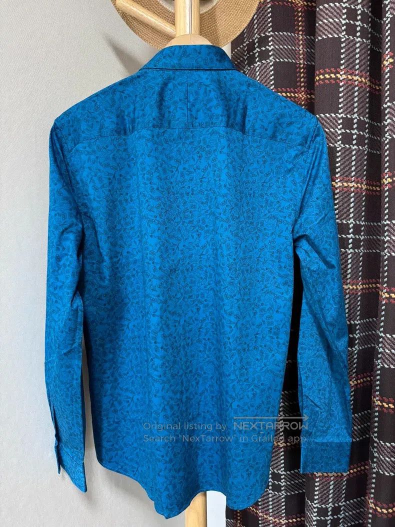 Hermes Hermes Shirt, high-end color combination, classic pattern Size US M / EU 48-50 / 2 - 2 Thumbnail