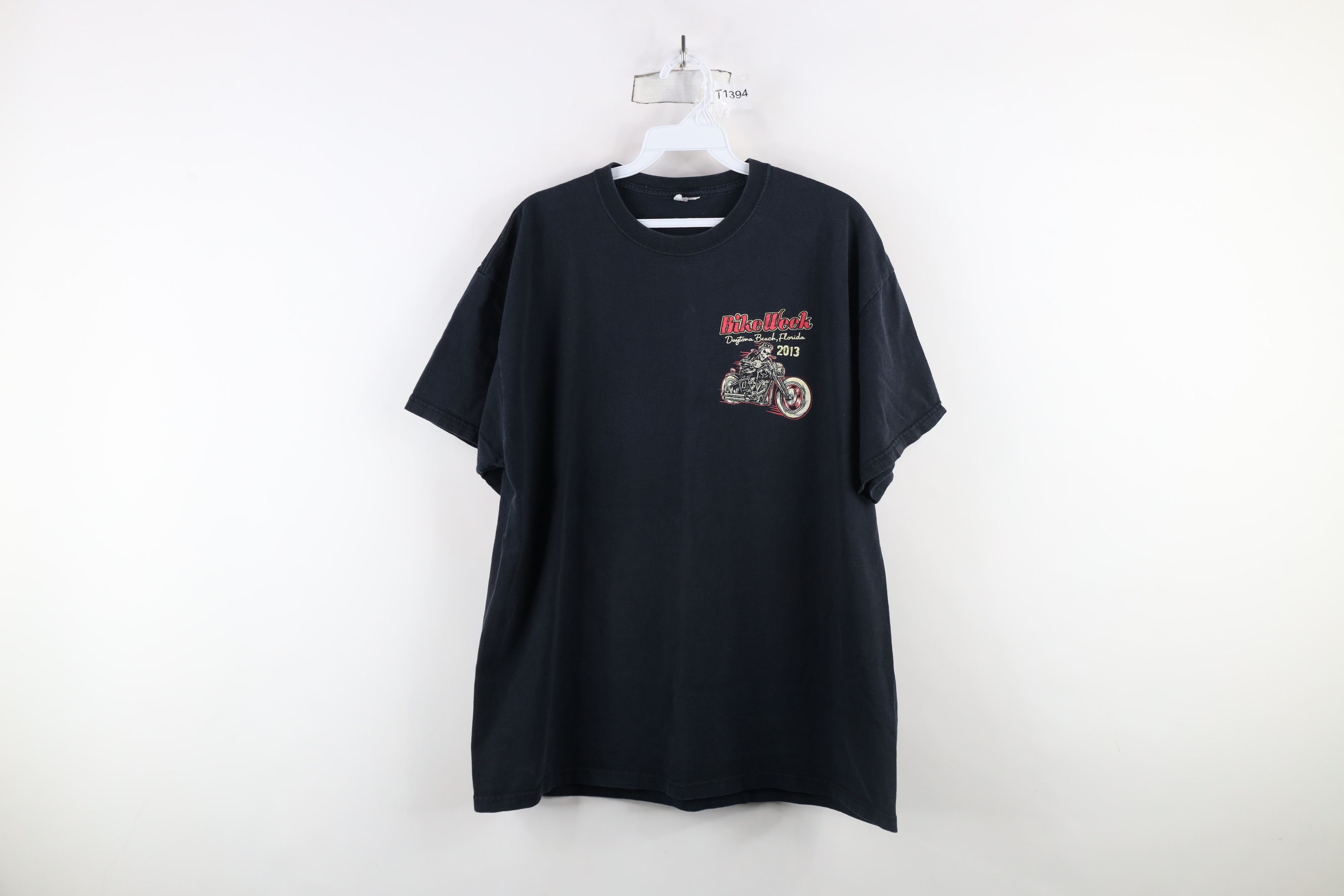 Vintage Vintage Y2K Daytona Bike Week Skeleton Motorcycle T-Shirt Size US L / EU 52-54 / 3 - 1 Thumbnail