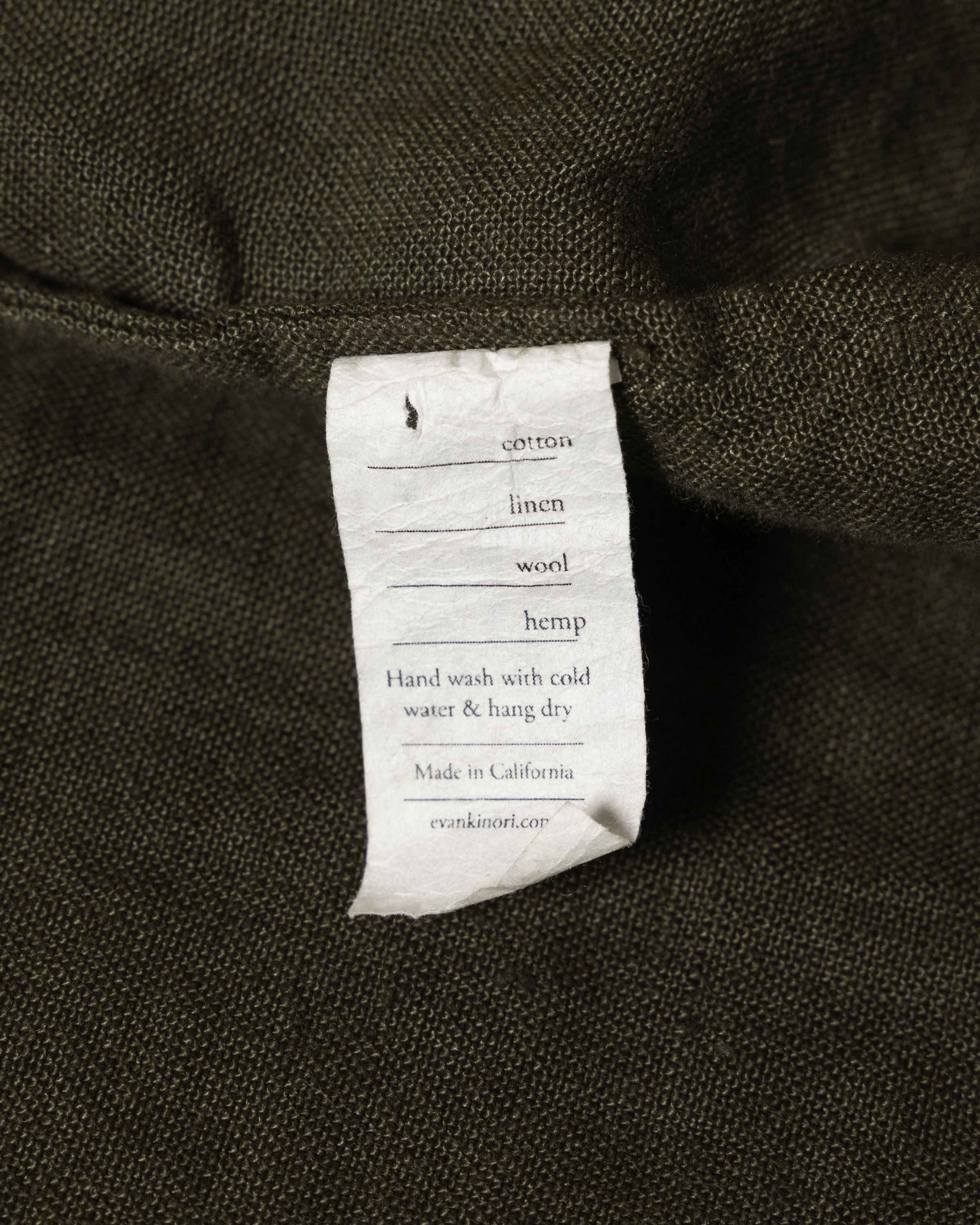 Evan Kinori Covered Placket Coat Linen Size US XS / EU 42 / 0 - 3 Thumbnail