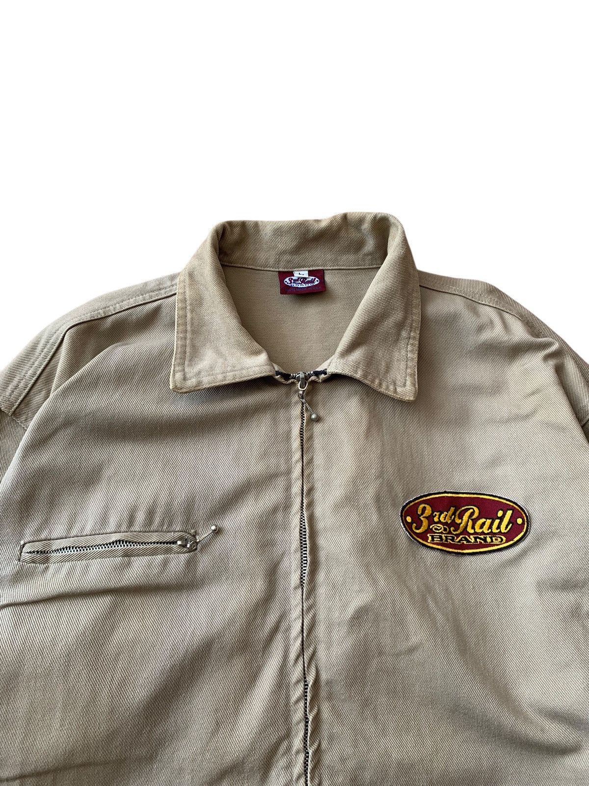 Third & Army × Vintage 🔥Vtg 3rd Rail Brand Workers Jacket Size US L / EU 52-54 / 3 - 4 Thumbnail