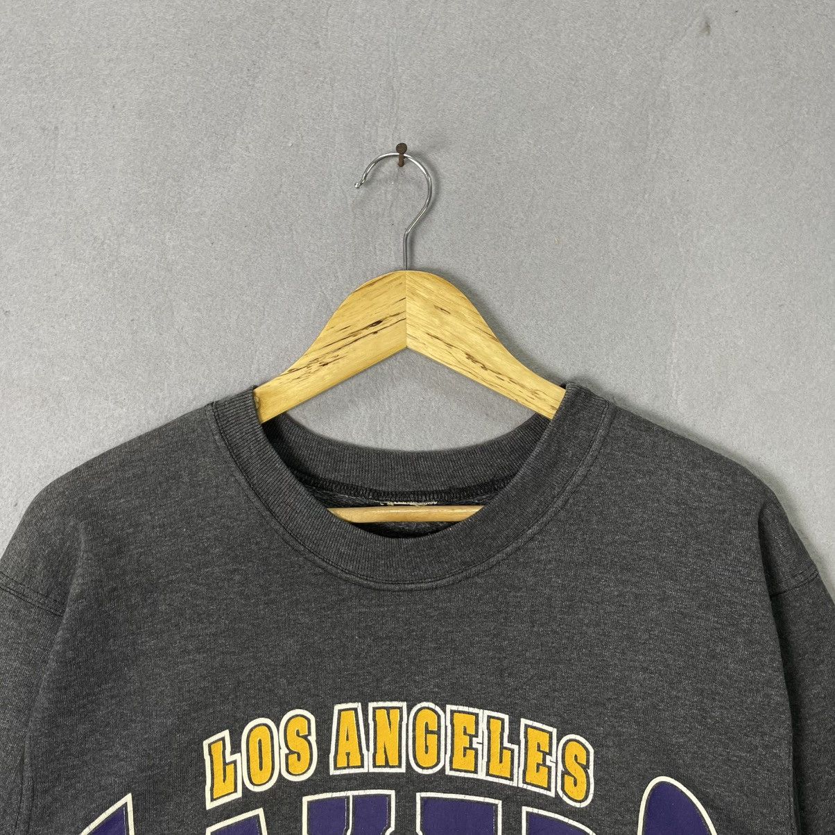 NBA Vintage 1992 Los Angeles Lakers Team Rated Sweatshirt Size US M / EU 48-50 / 2 - 2 Thumbnail