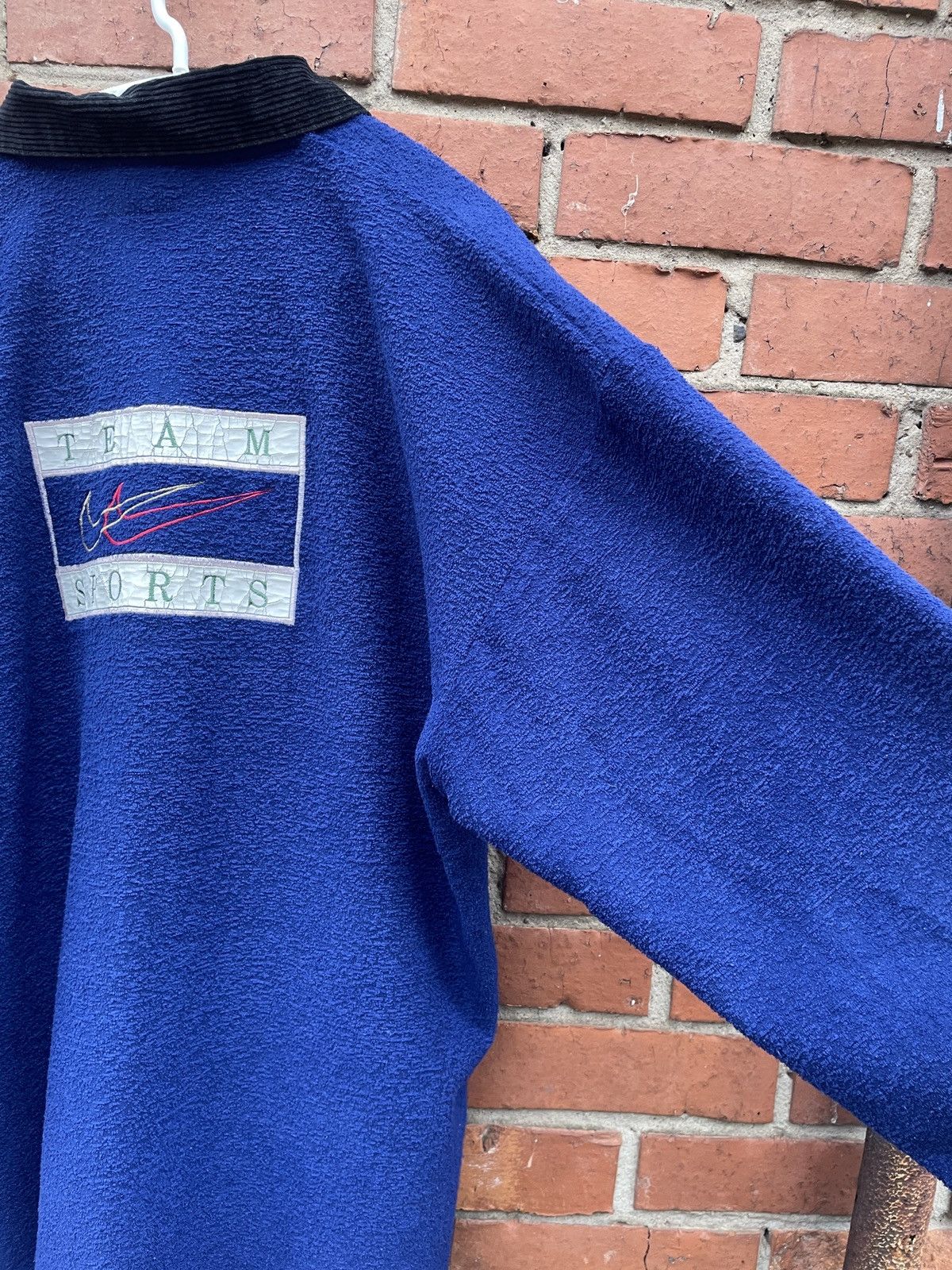 Nike × Vintage Vintage Nike Sport Fleece Big Logo Sweater / Pullover XL Size US XL / EU 56 / 4 - 15 Thumbnail