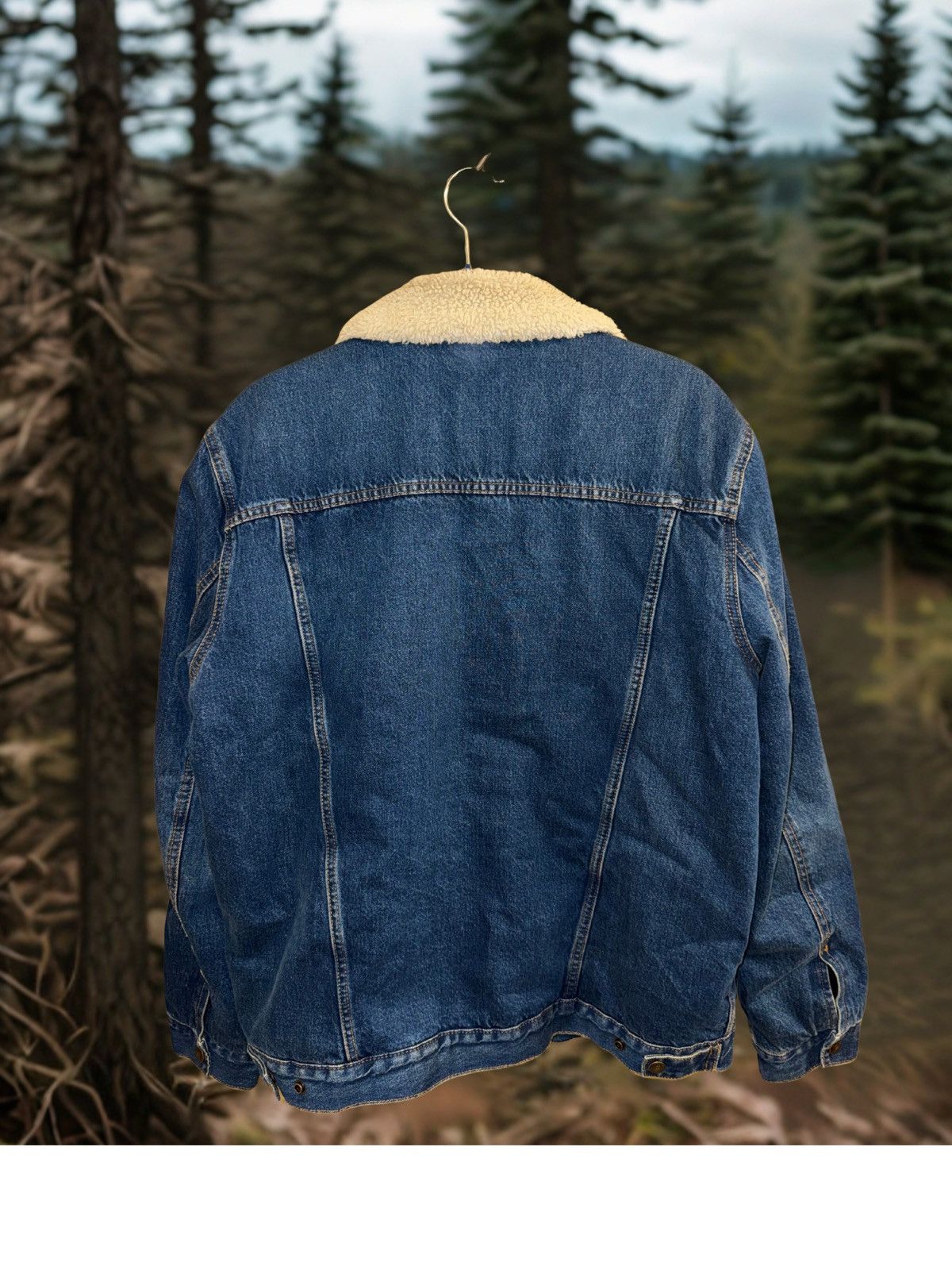 Gap Sherpa lined denim coat Size US L / EU 52-54 / 3 - 2 Thumbnail