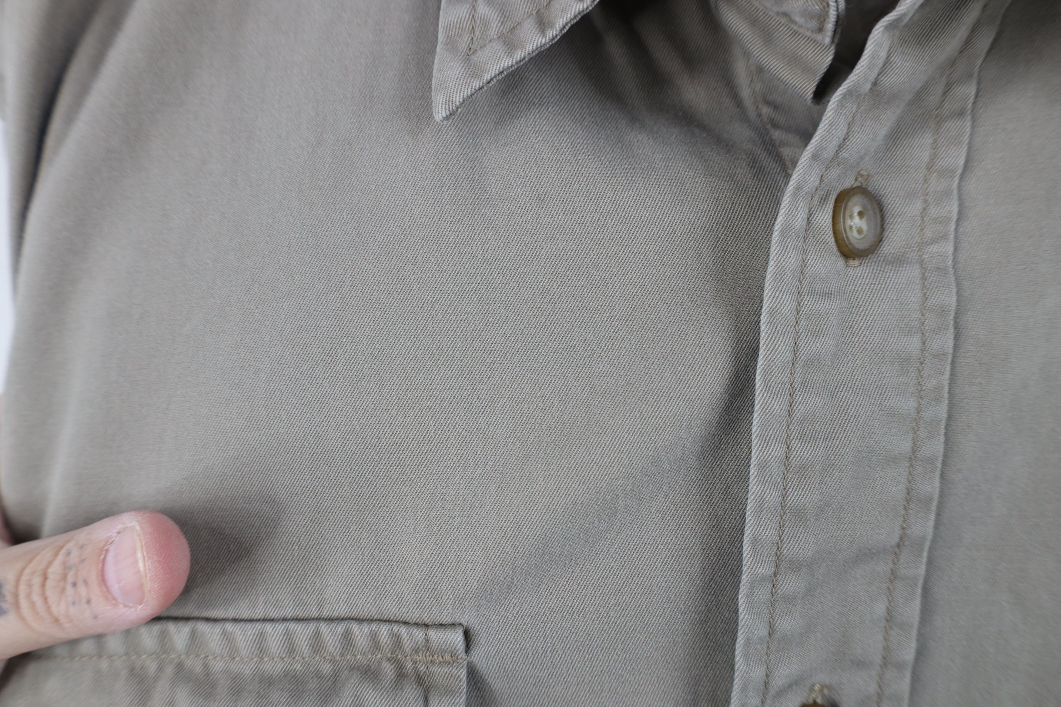 Cabelas Vintage 90s Y2K Cabelas Safari Bush Button Shirt Beige Size US XL / EU 56 / 4 - 7 Thumbnail