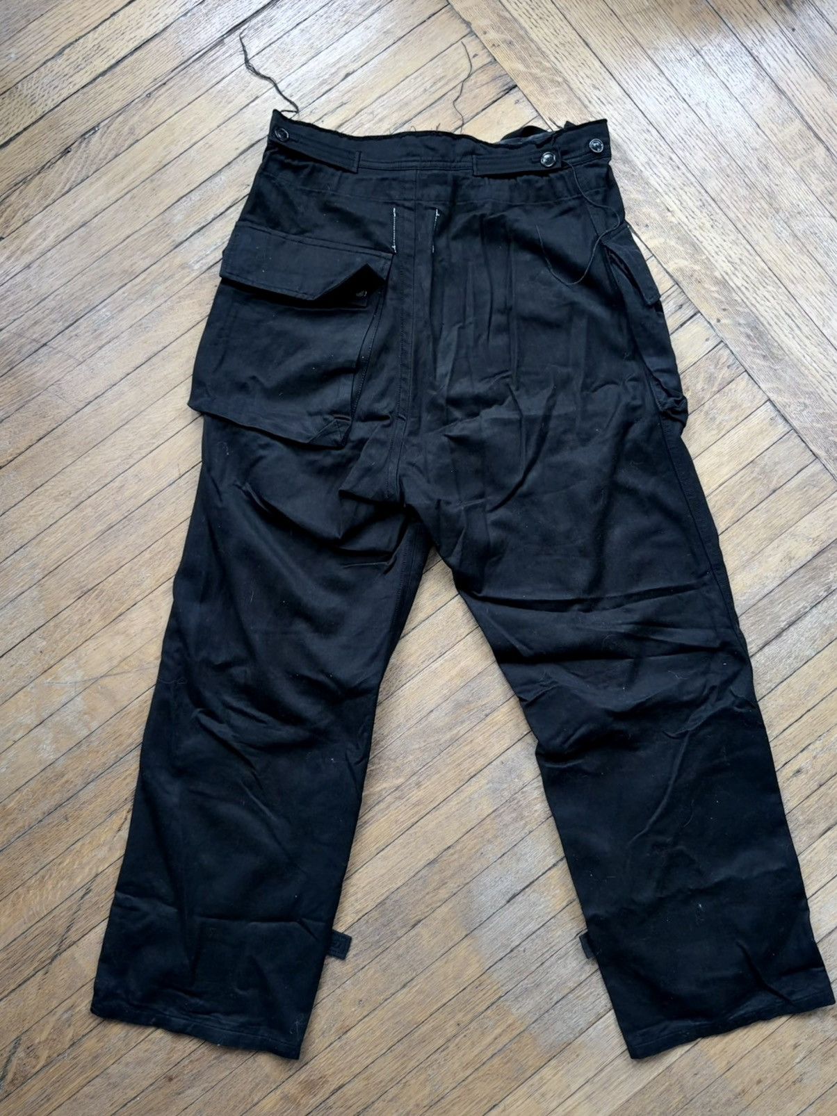 Takahiromiyashita The Soloist. AW17 TheSoloist Herringbone Cargo Pants Size US 34 / EU 50 - 7 Thumbnail