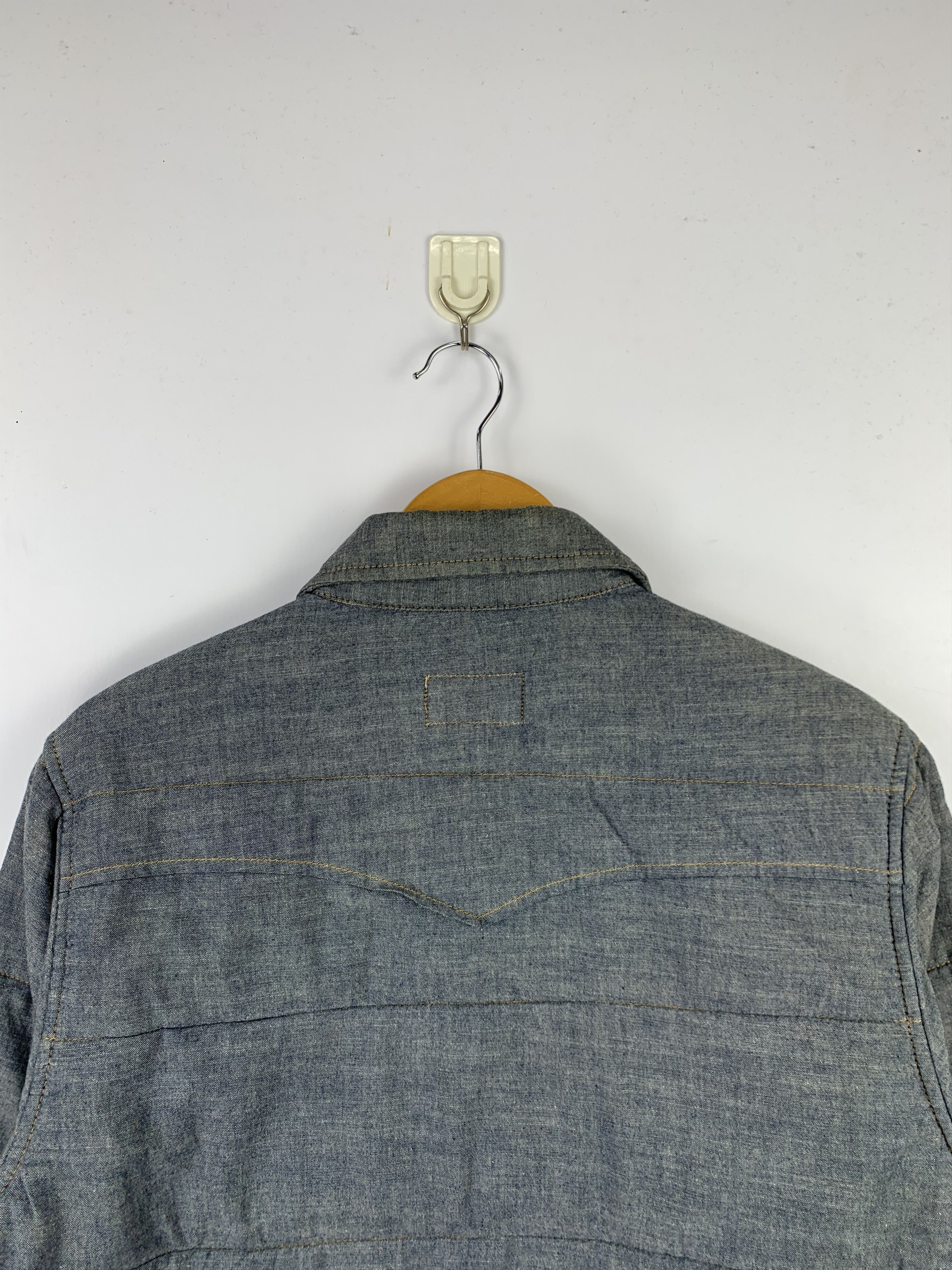 Vans Vintage Vans Denim Puffer Jacket J1581 Size US S / EU 44-46 / 1 - 4 Thumbnail