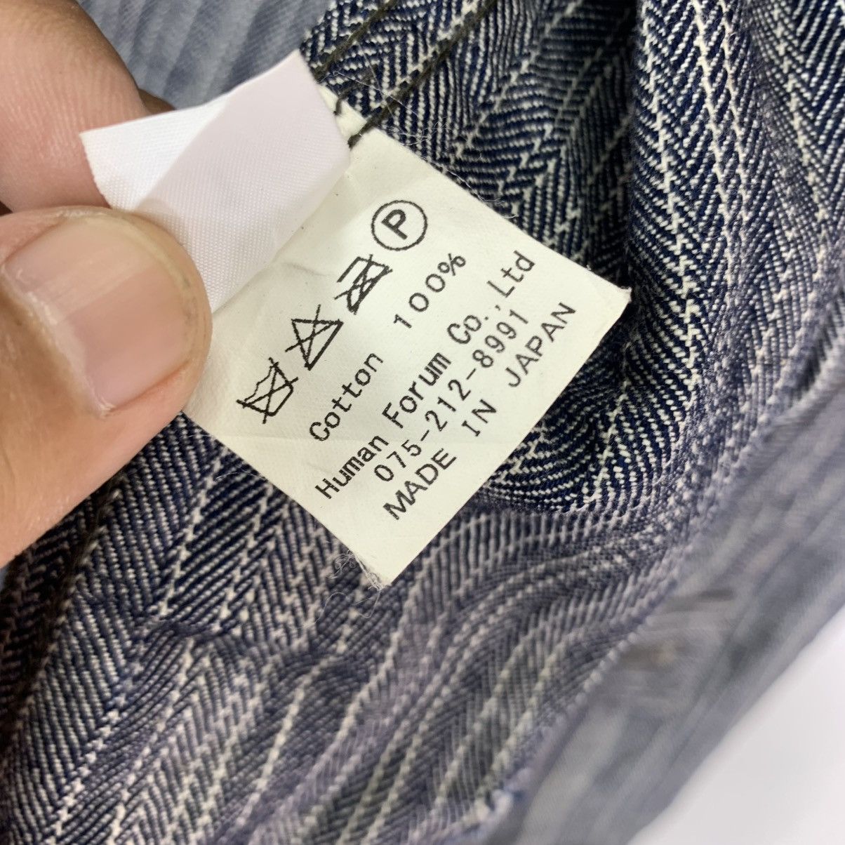 Yaponskii VINTAGE YAPONSKII JAPANESE MONOMANIA DENIM TRUCKERS Size US S / EU 44-46 / 1 - 11 Thumbnail