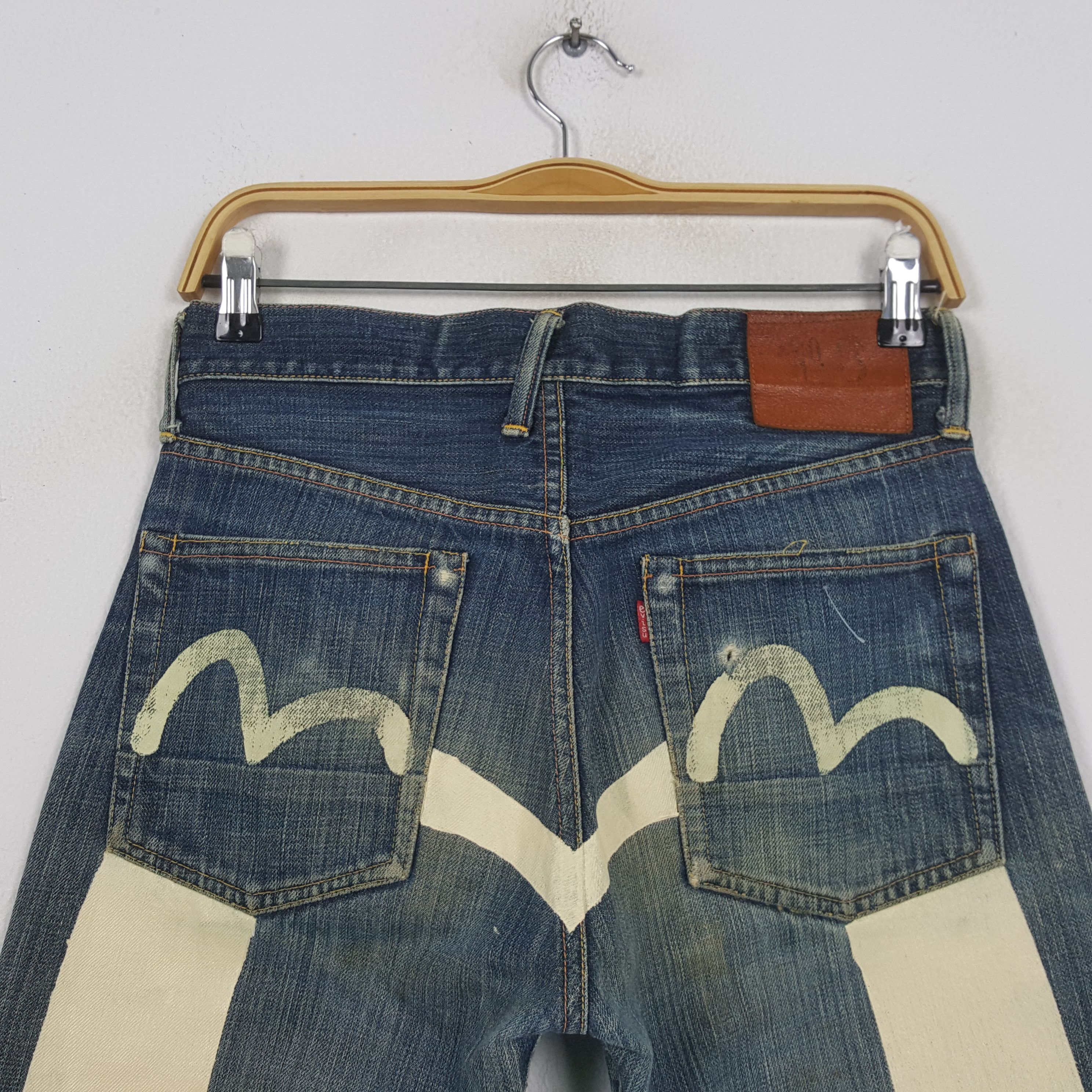 Evisu Vintage Evisu Japanese Brand Daicock Custom Style Jeans RR14 Size US 29 - 2 Thumbnail