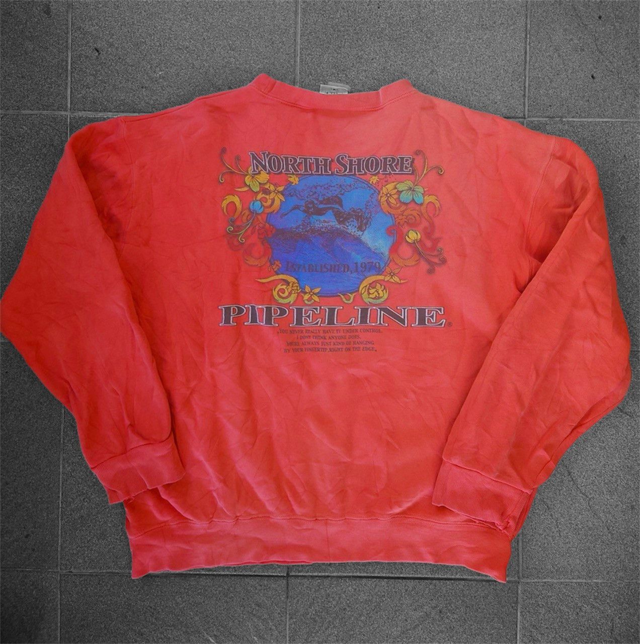 Vintage Vintage Pipeline USA Surf Sweatshirts Size US M / EU 48-50 / 2 - 1 Thumbnail