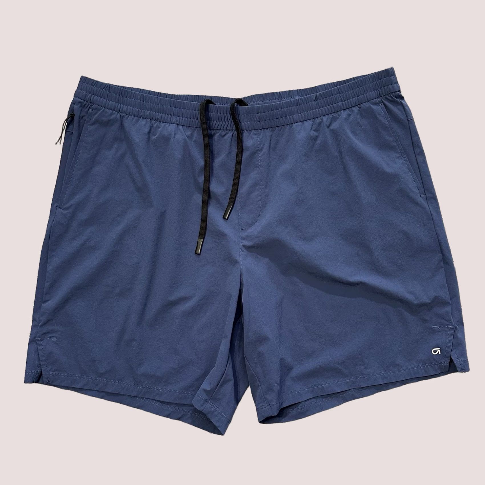 Gap Gap Mens Shorts 2XL 7” Inseam Active Nylon Spandex Drawstring Pockets Blue Casual Size US 39 - 1 Thumbnail