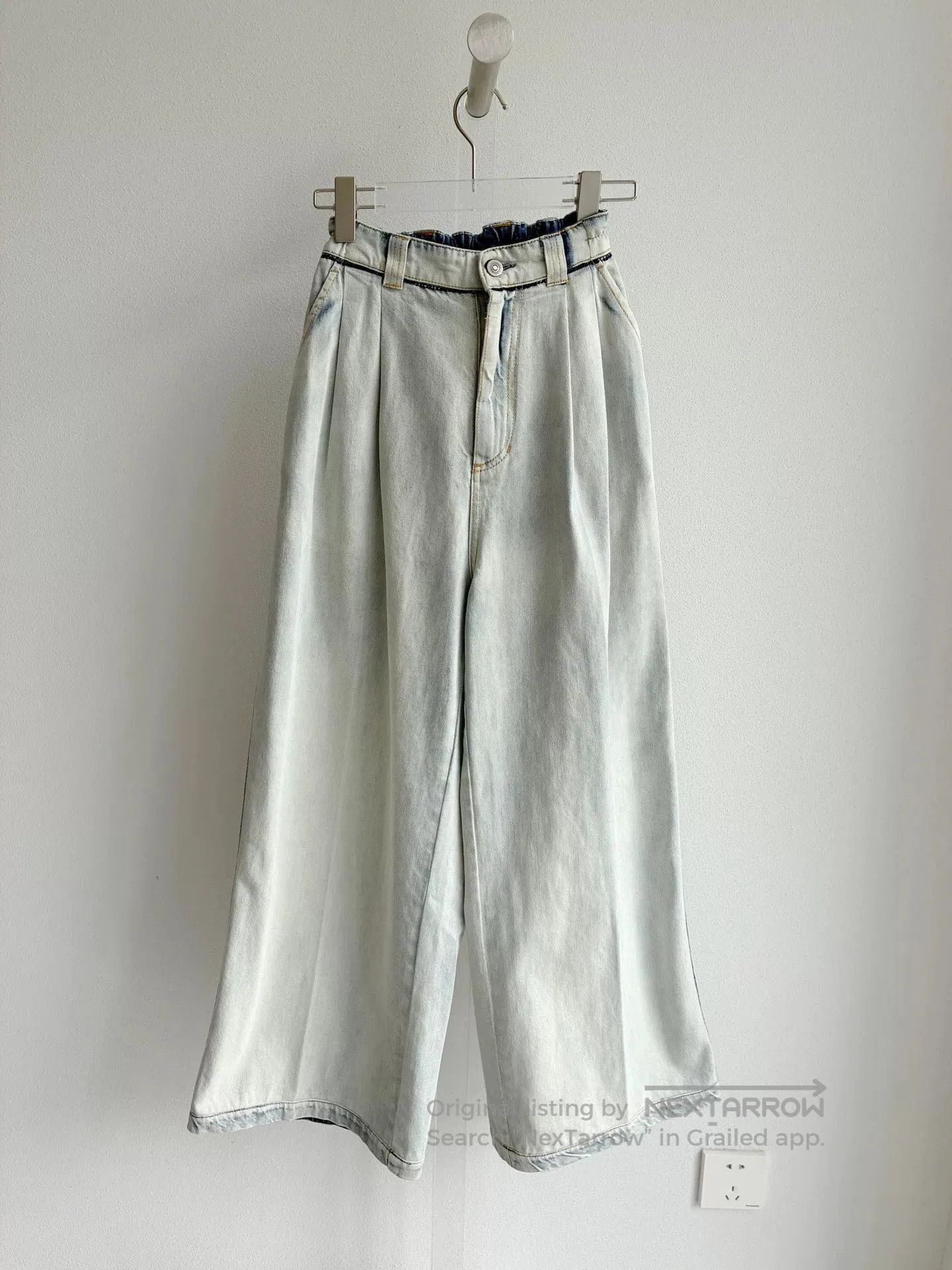 Maison Margiela Maison Margiela Light Blue Jeans. Size 37" - 2 Thumbnail