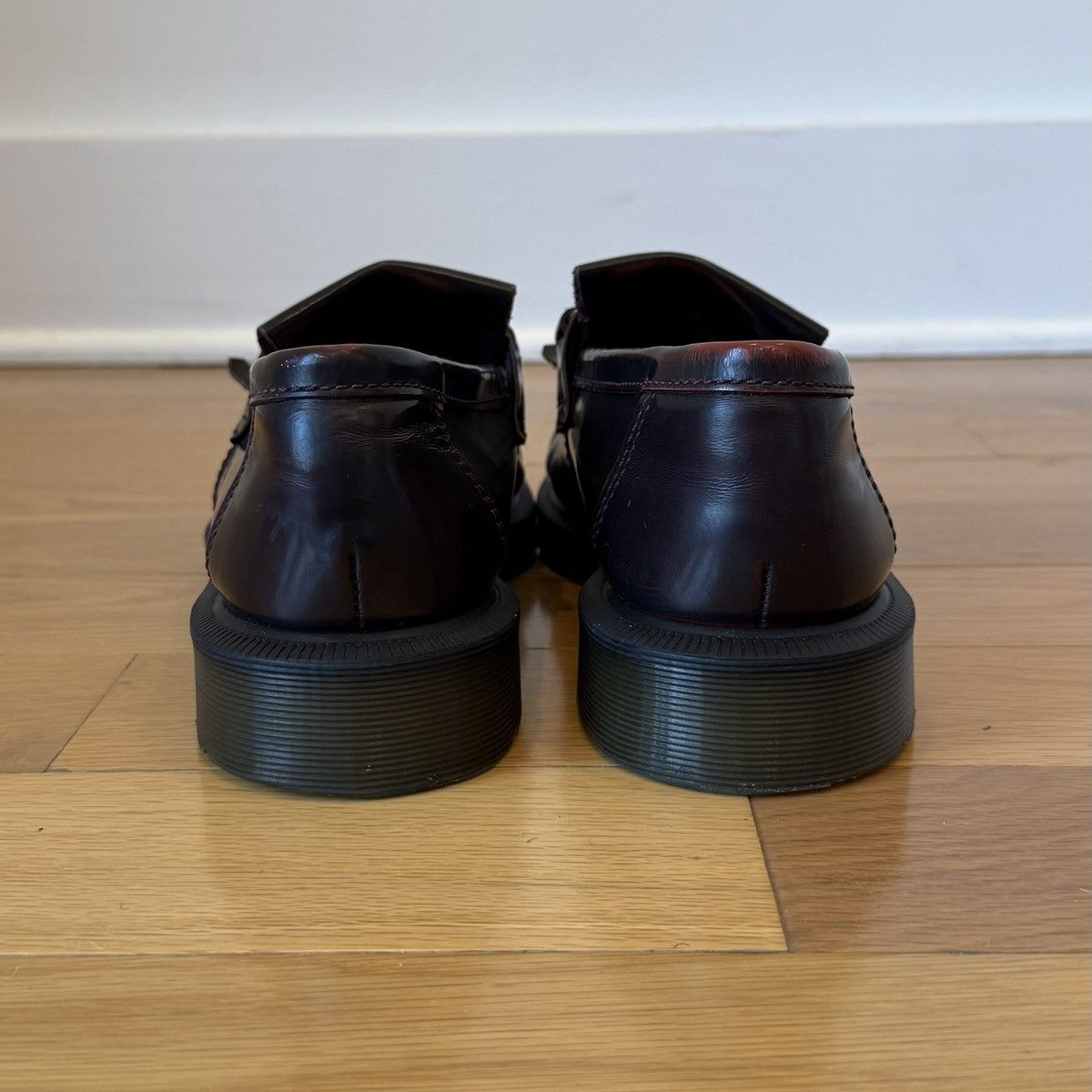 Dr. Martens Dr. Martens Adrian Snaffle Smooth Leather Loafer Red US 9 Size US 9 / EU 42 - 7 Thumbnail