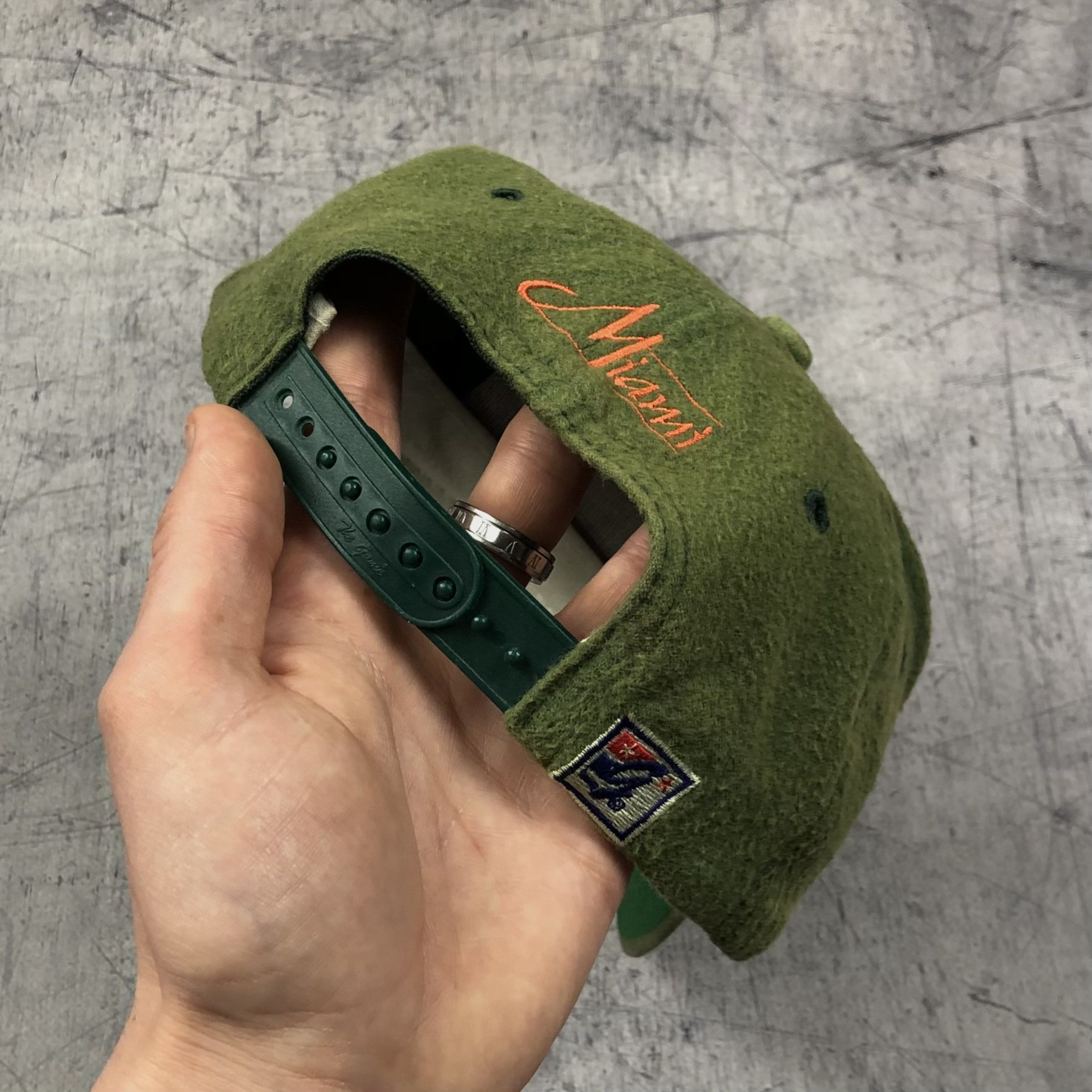 NCAA Vintage 90s University of Miami Hurricanes Cap The Game Size ONE SIZE - 6 Thumbnail