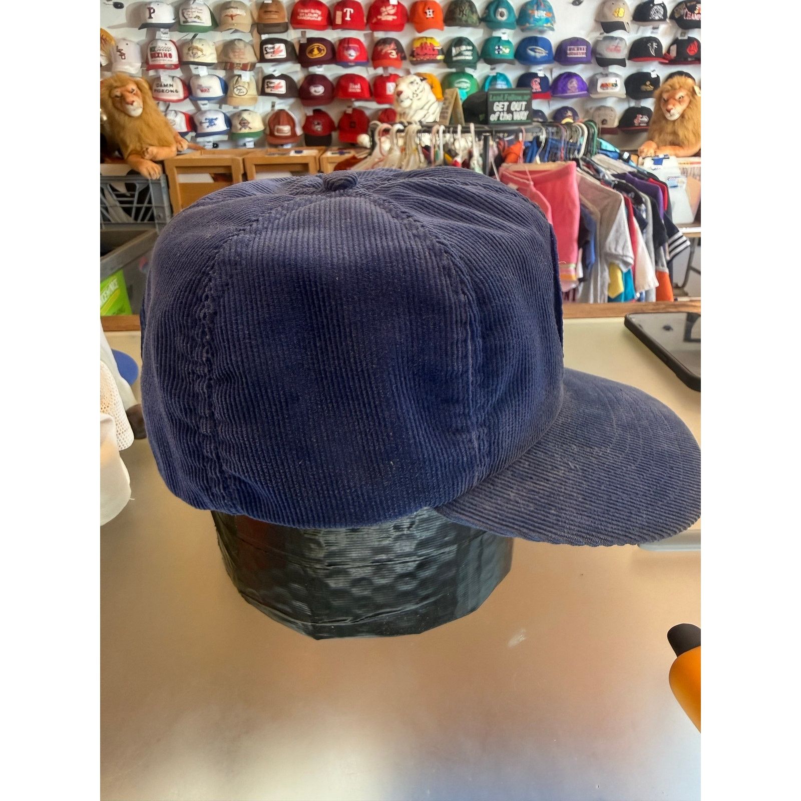 Other Santa Fe Railroad Corduroy Snap Back Hat Size ONE SIZE - 2 Thumbnail