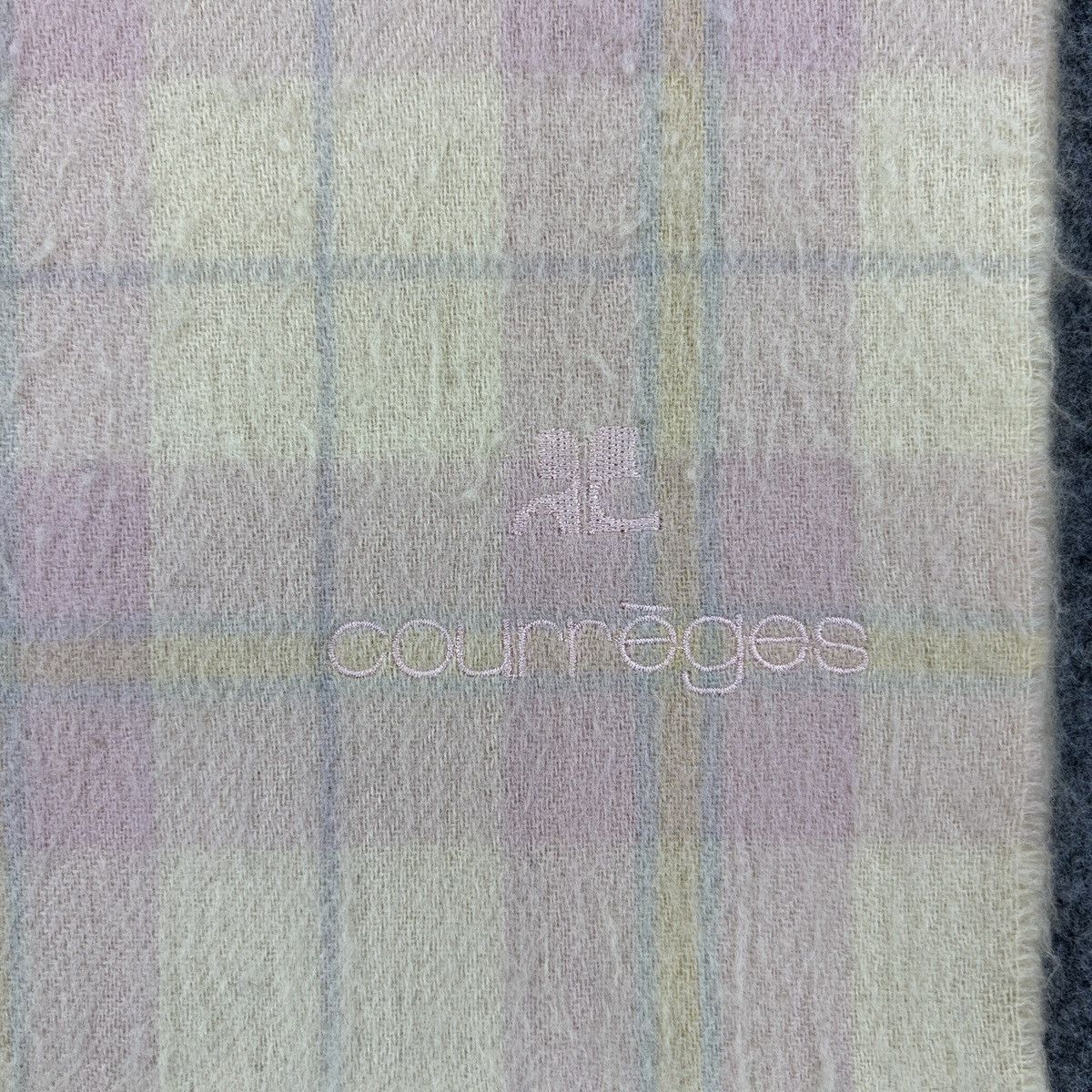 Courreges × Vintage Courreges Scarf # D758 # Muffler # Neckwear Size ONE SIZE - 2 Thumbnail